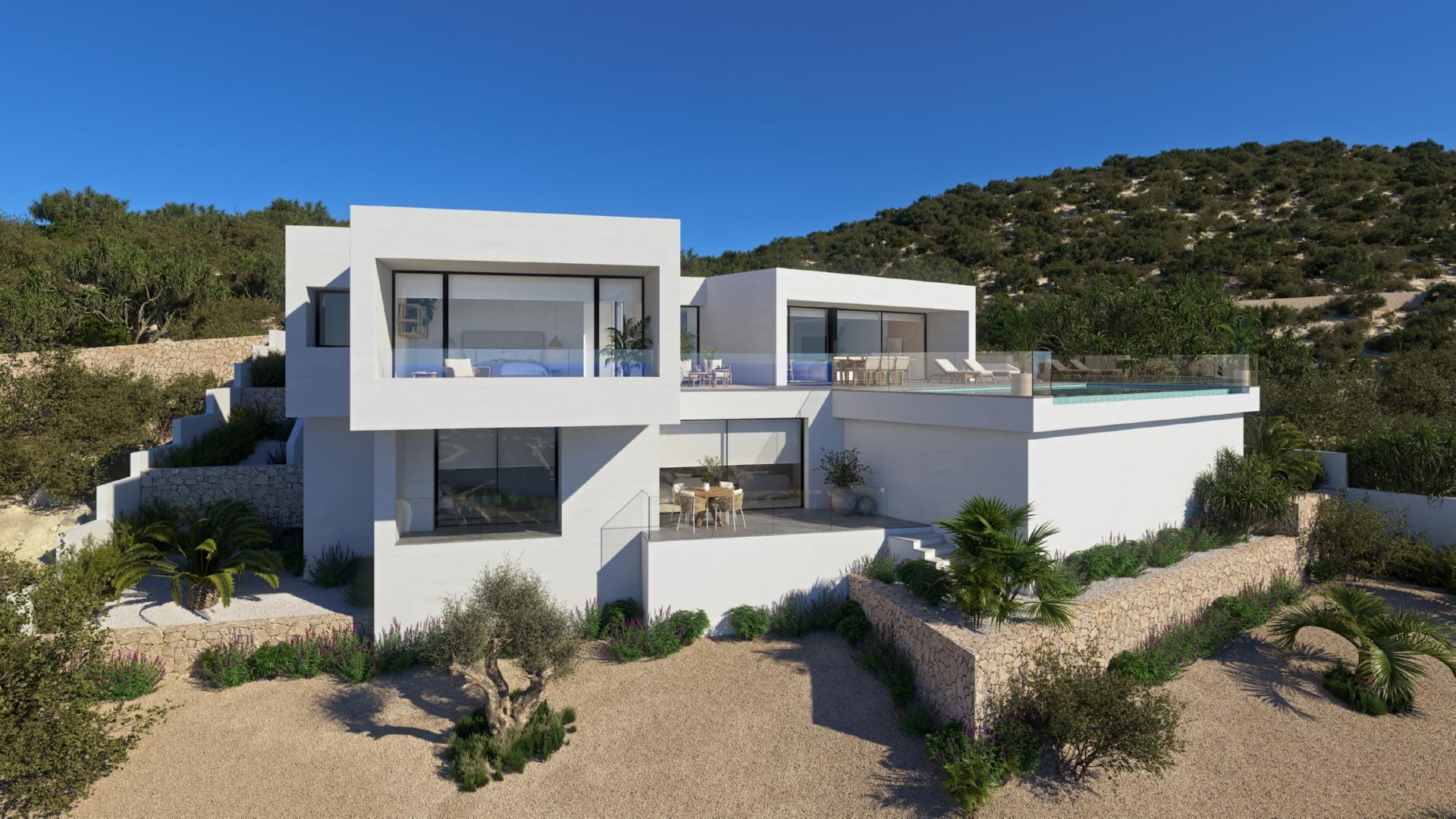 3 bedroom Villa in Benitachell - Cumbre del Sol - New build in Medvilla Spanje