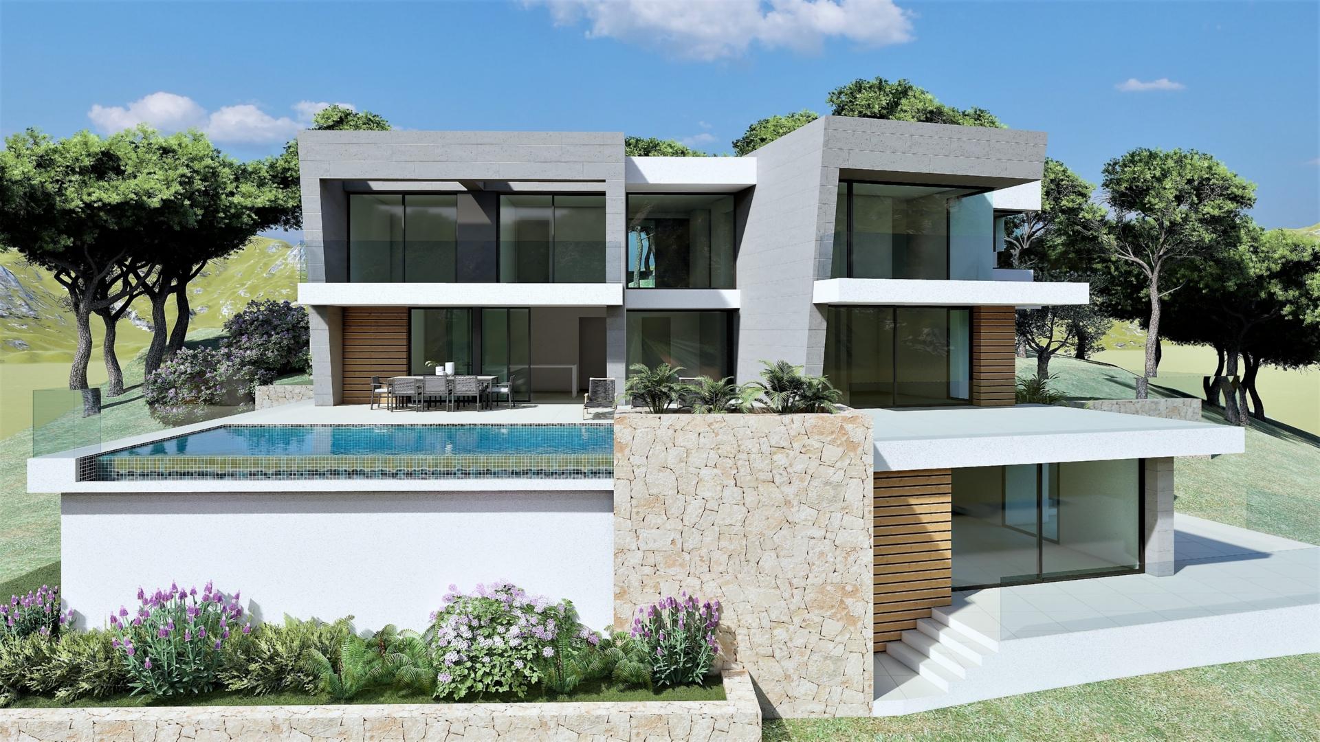 3 bedroom Villa in Benitachell - Cumbre del Sol - New build in Medvilla Spanje