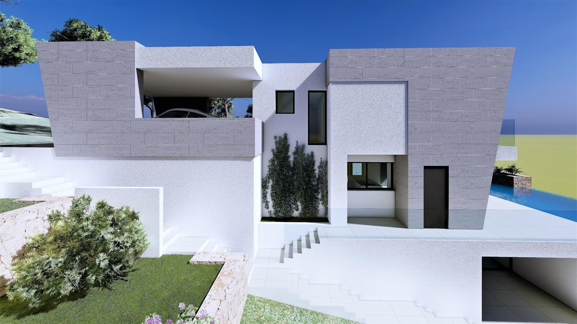 3 bedroom Villa in Benitachell - Cumbre del Sol - New build in Medvilla Spanje