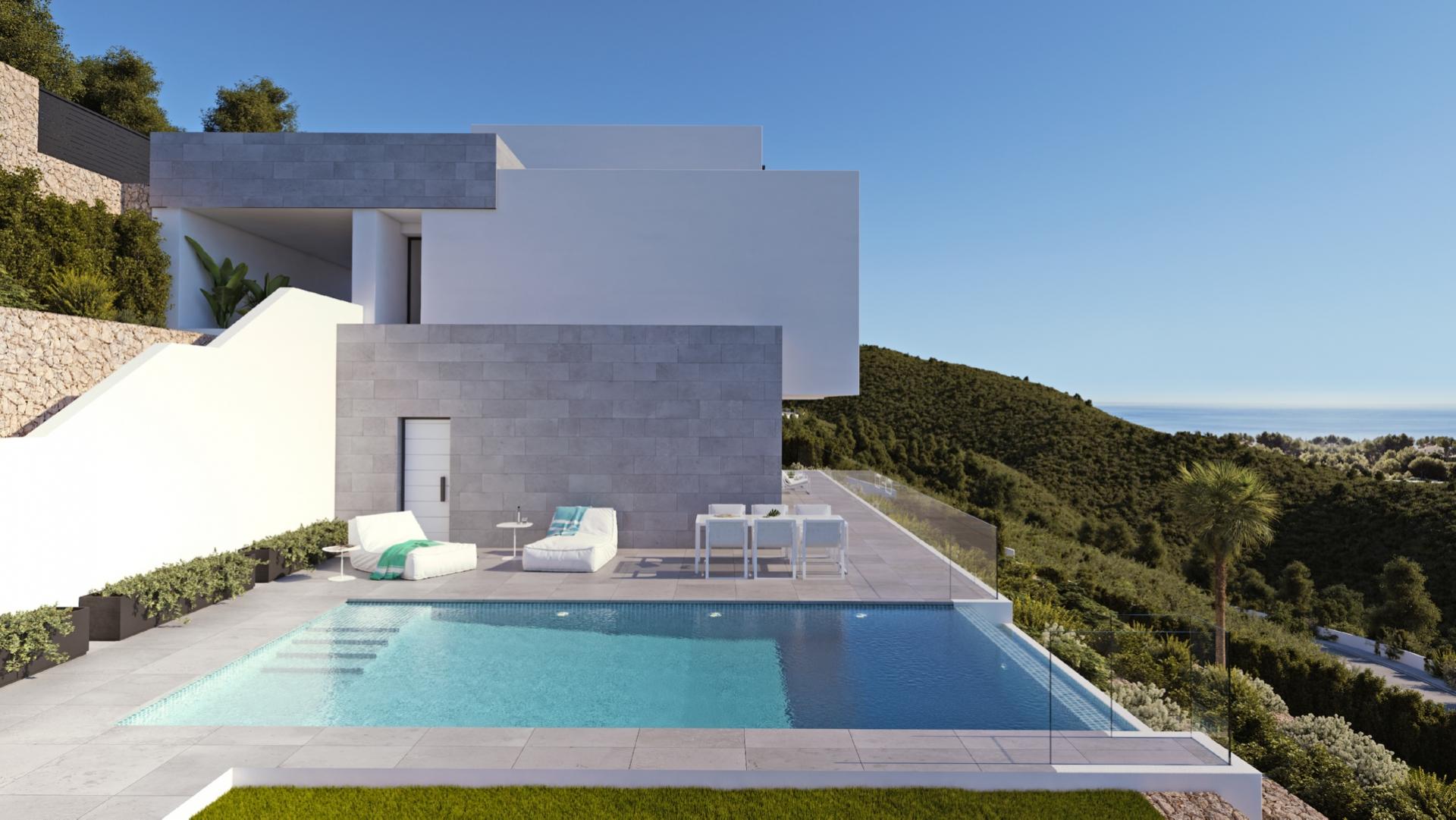 Top villa in Exclusive Area of the Mondaine Seaside Resort of Altea in Medvilla Spanje