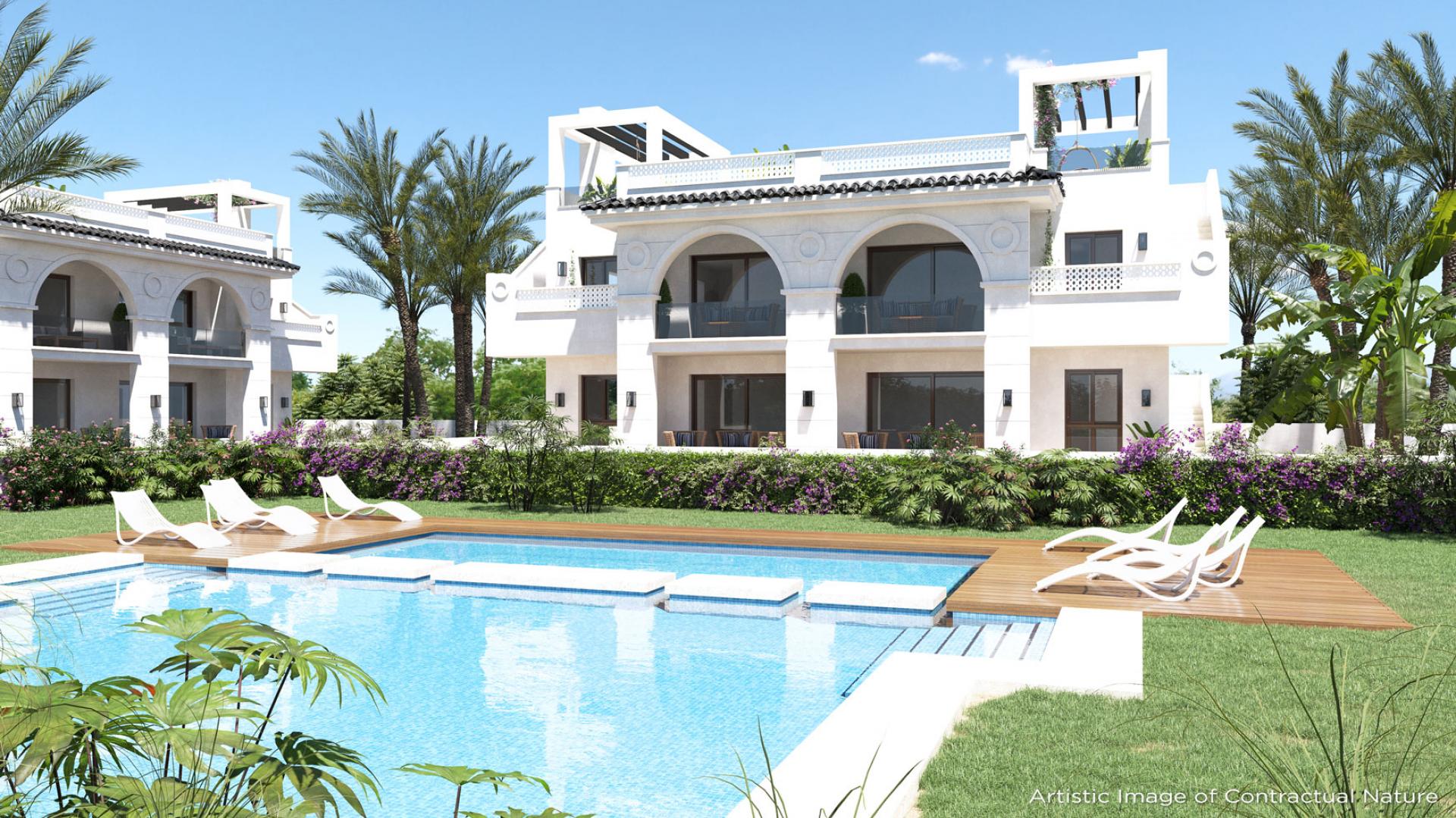 2 bedroom Apartments - solarium in Ciudad Quesada - New build in Medvilla Spanje