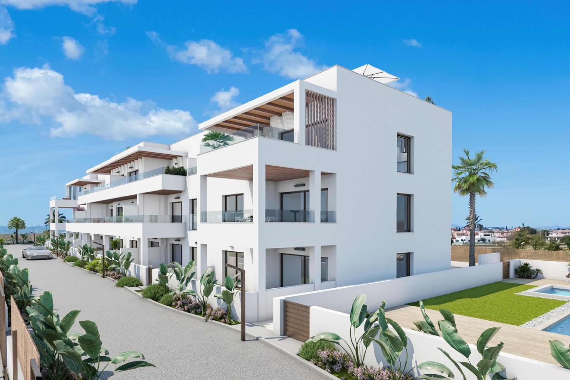 2 bedroom Apartment with garden in Los Alcazares - New build in Medvilla Spanje