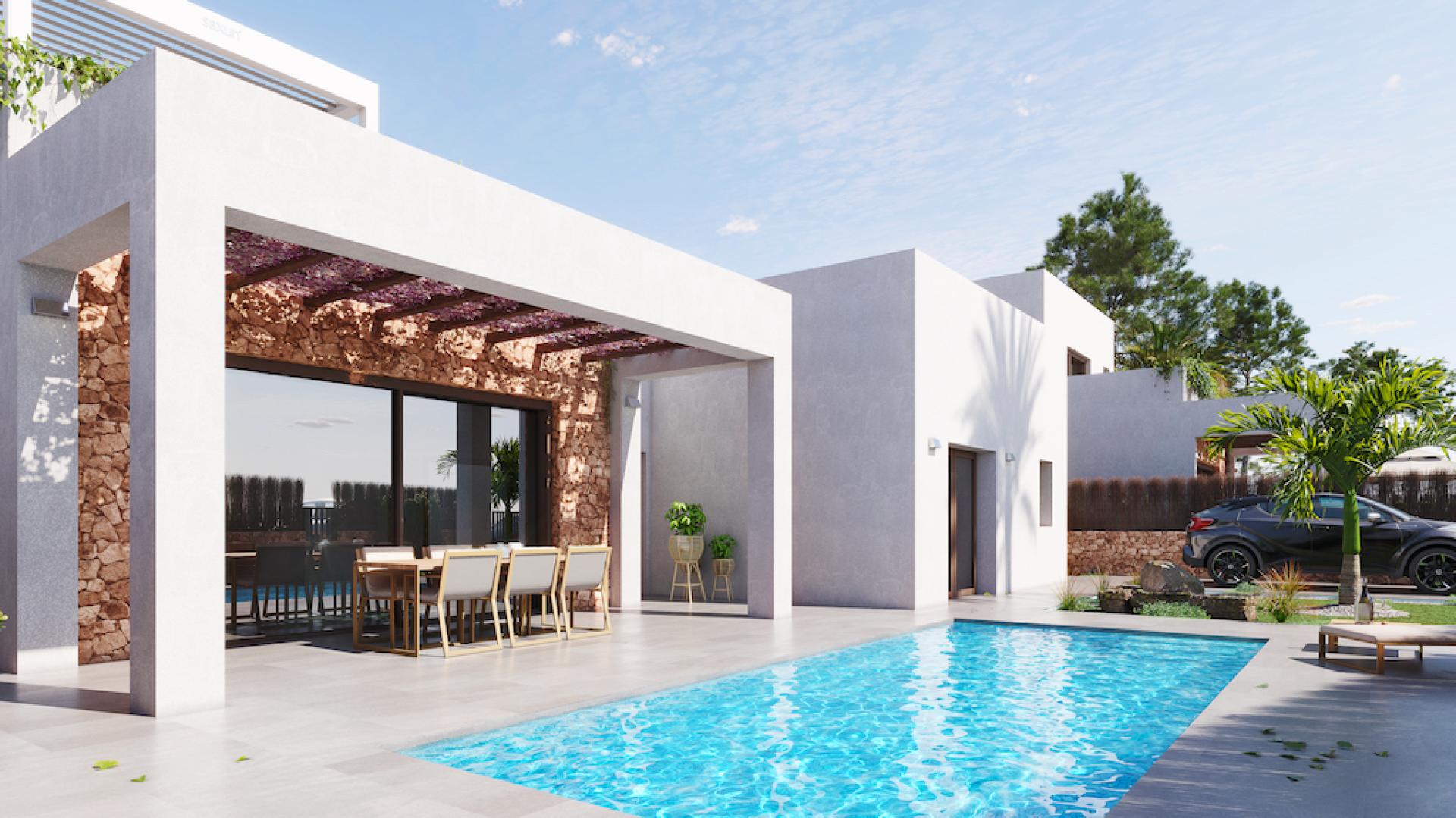 3 bedroom Villa in Lomas De Cabo Roig - New build in Medvilla Spanje