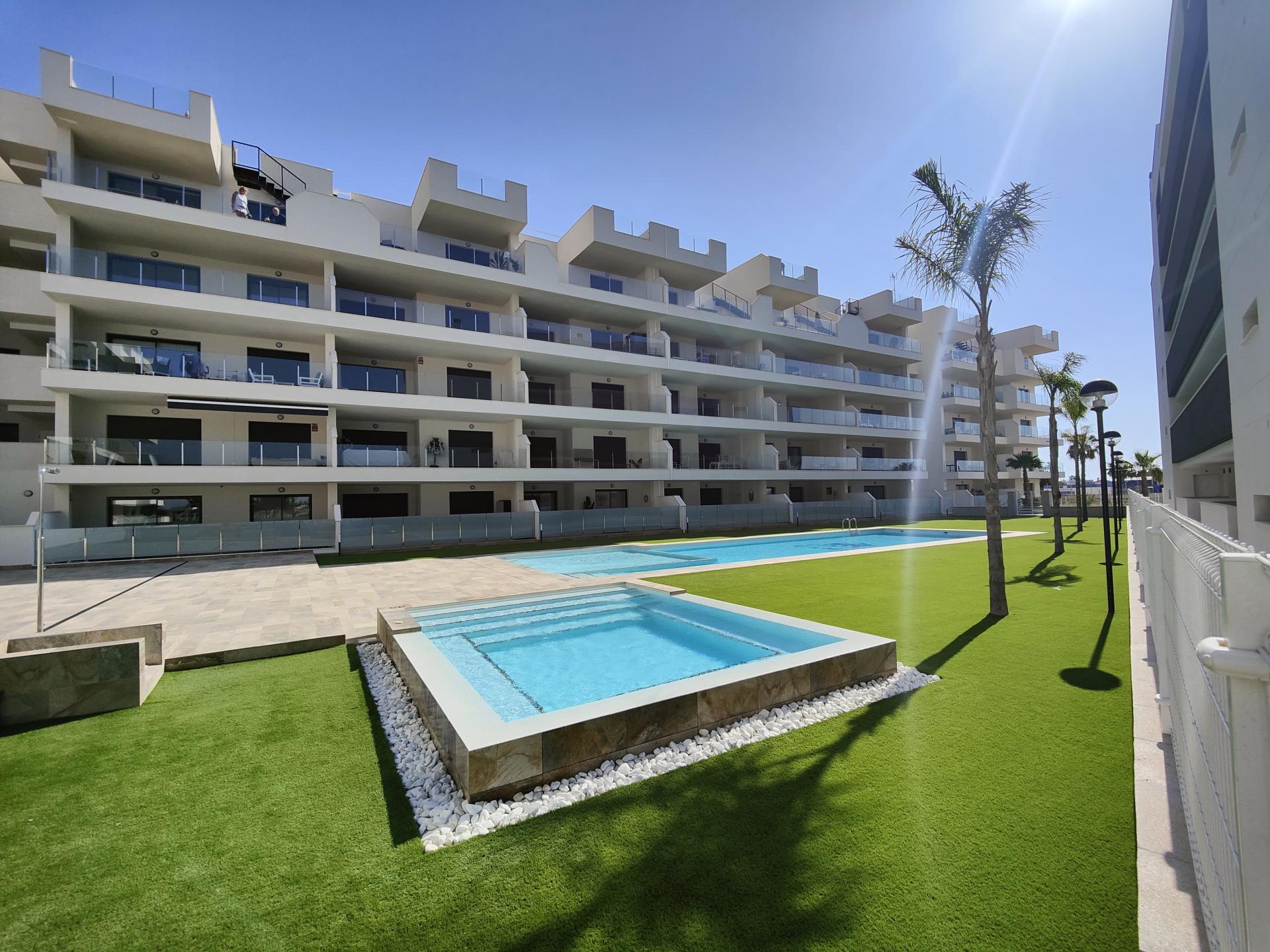 2 bedroom Apartments - solarium in San Javier - New build in Medvilla Spanje