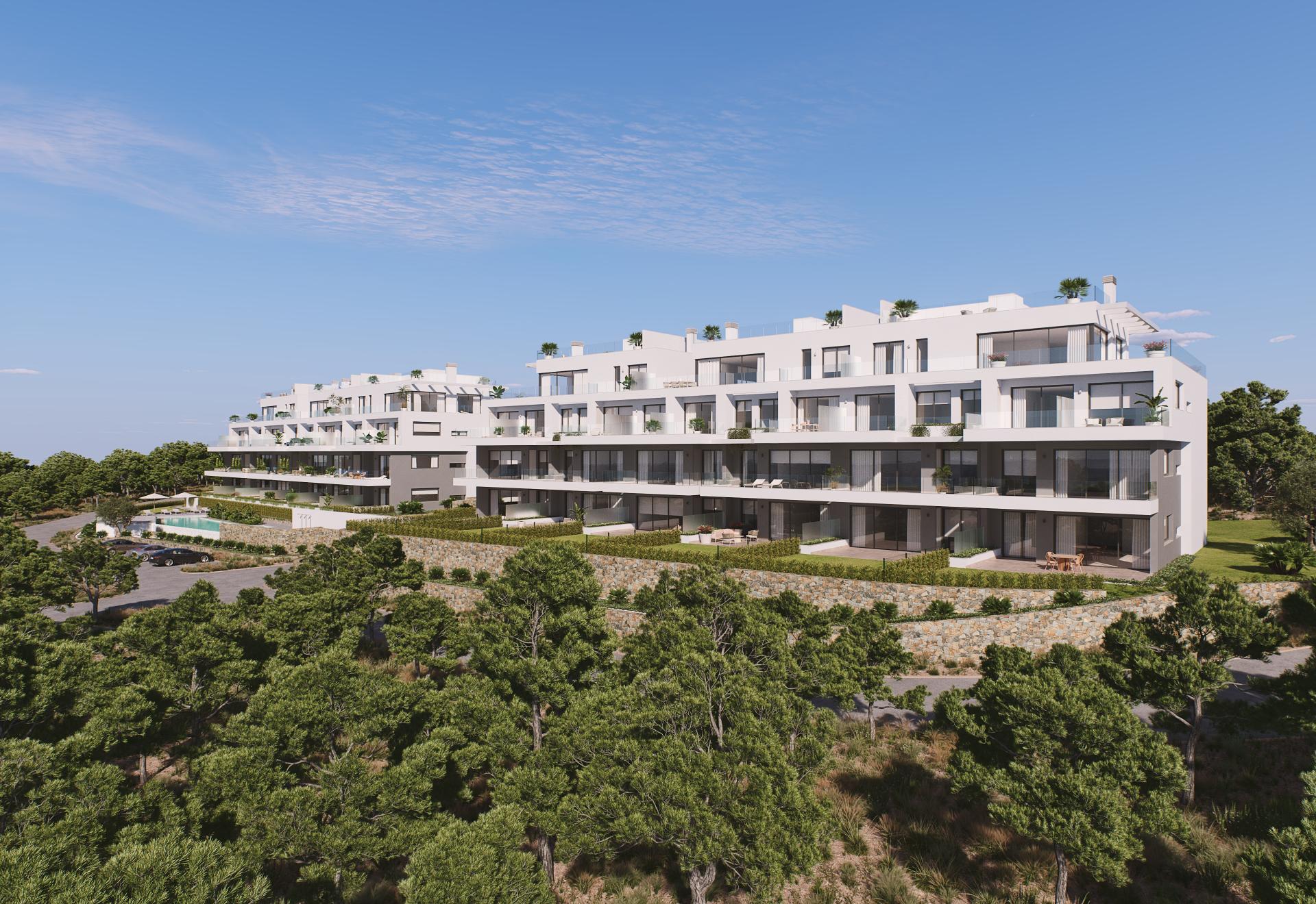 3 bedroom Apartments - solarium in Las Colinas Golf - New build in Medvilla Spanje