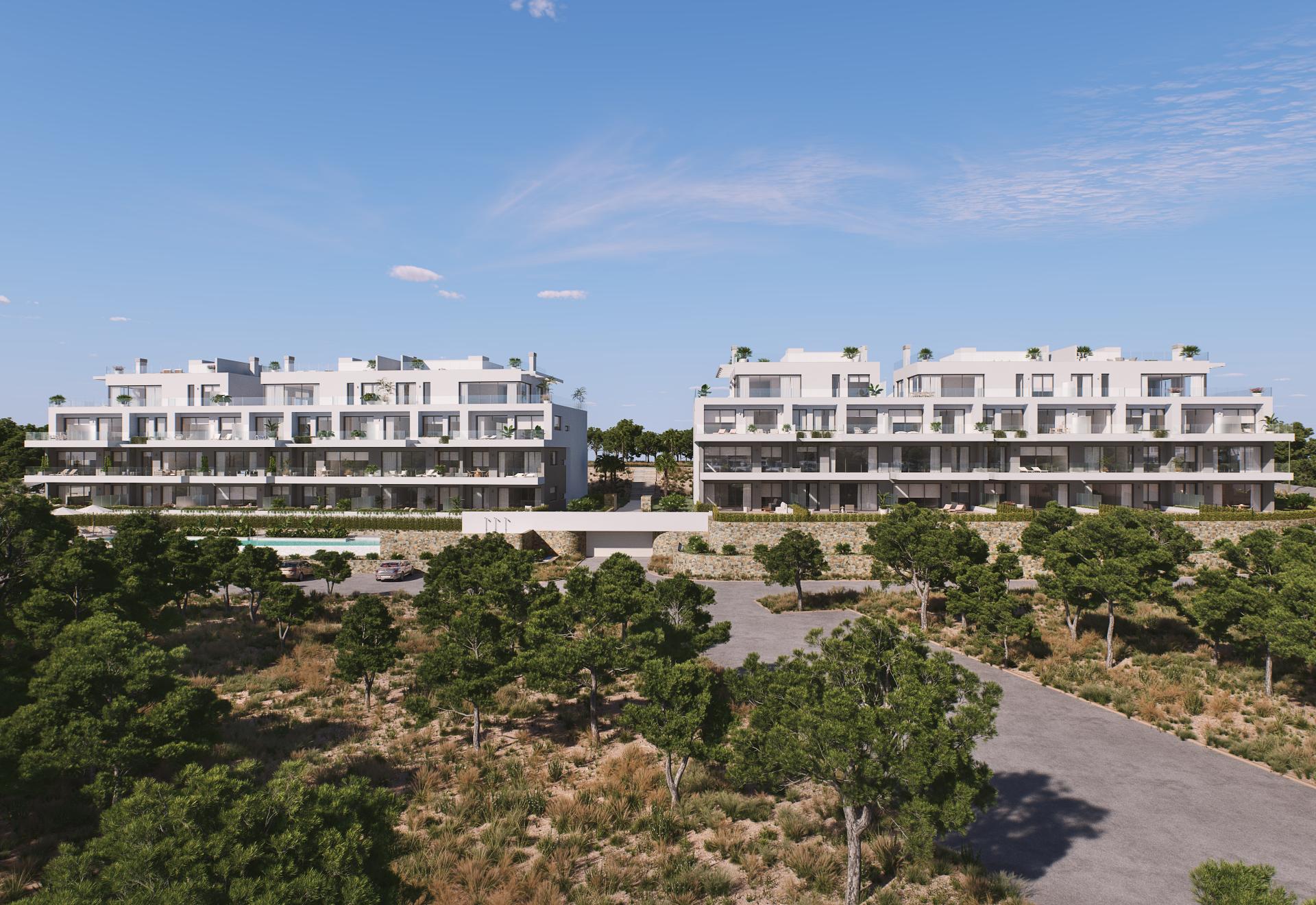 3 bedroom Apartments - solarium in Las Colinas Golf - New build in Medvilla Spanje