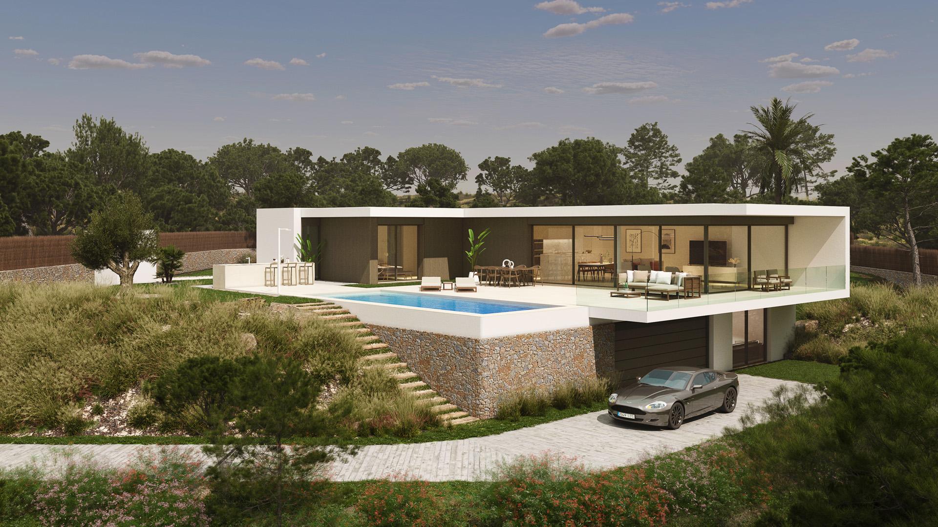 3 bedroom Villa in Las Colinas Golf - New build in Medvilla Spanje