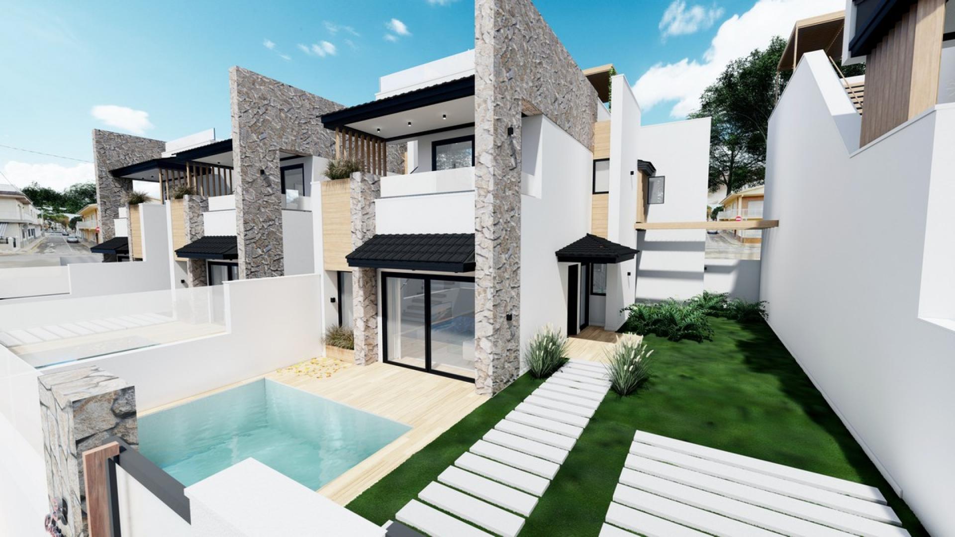 3 bedroom Villa in San Pedro Del Pinatar - New build in Medvilla Spanje