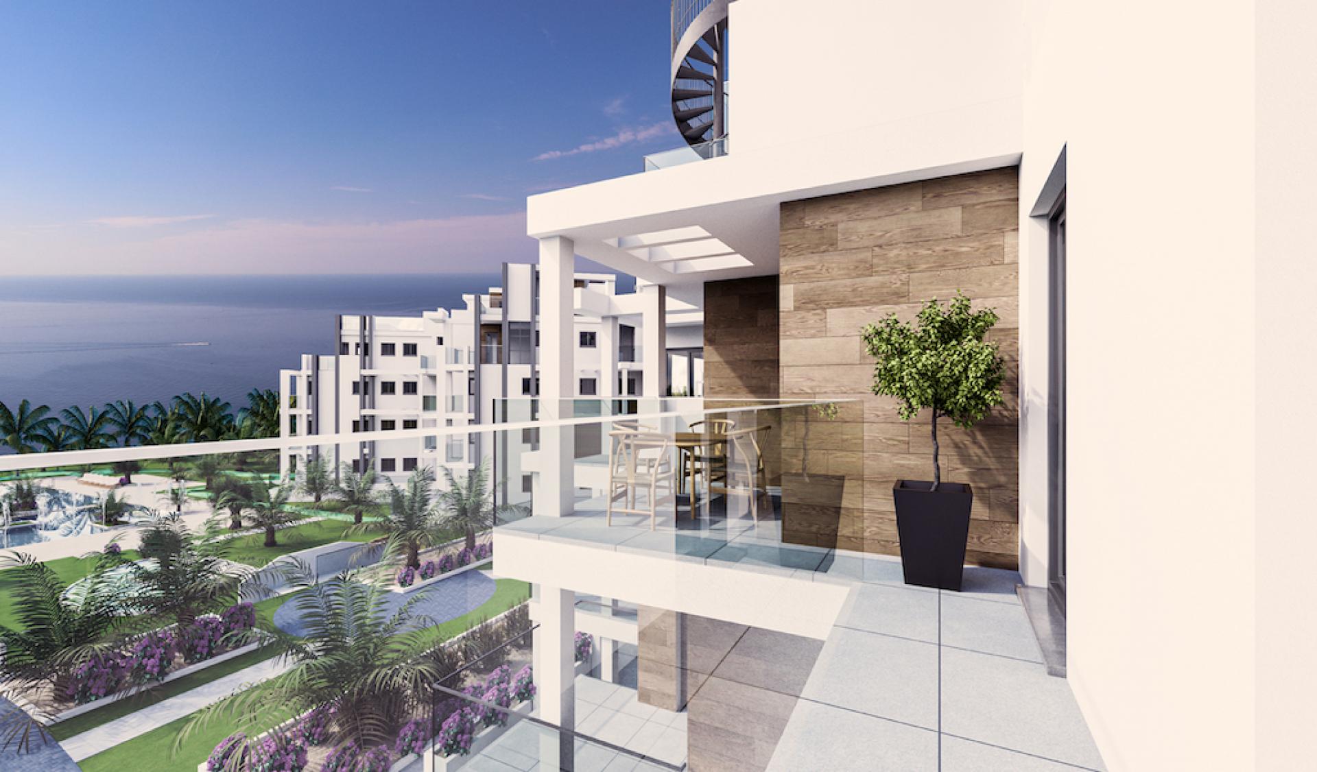 2 bedroom Apartment with terrace in Denia - New build in Medvilla Spanje