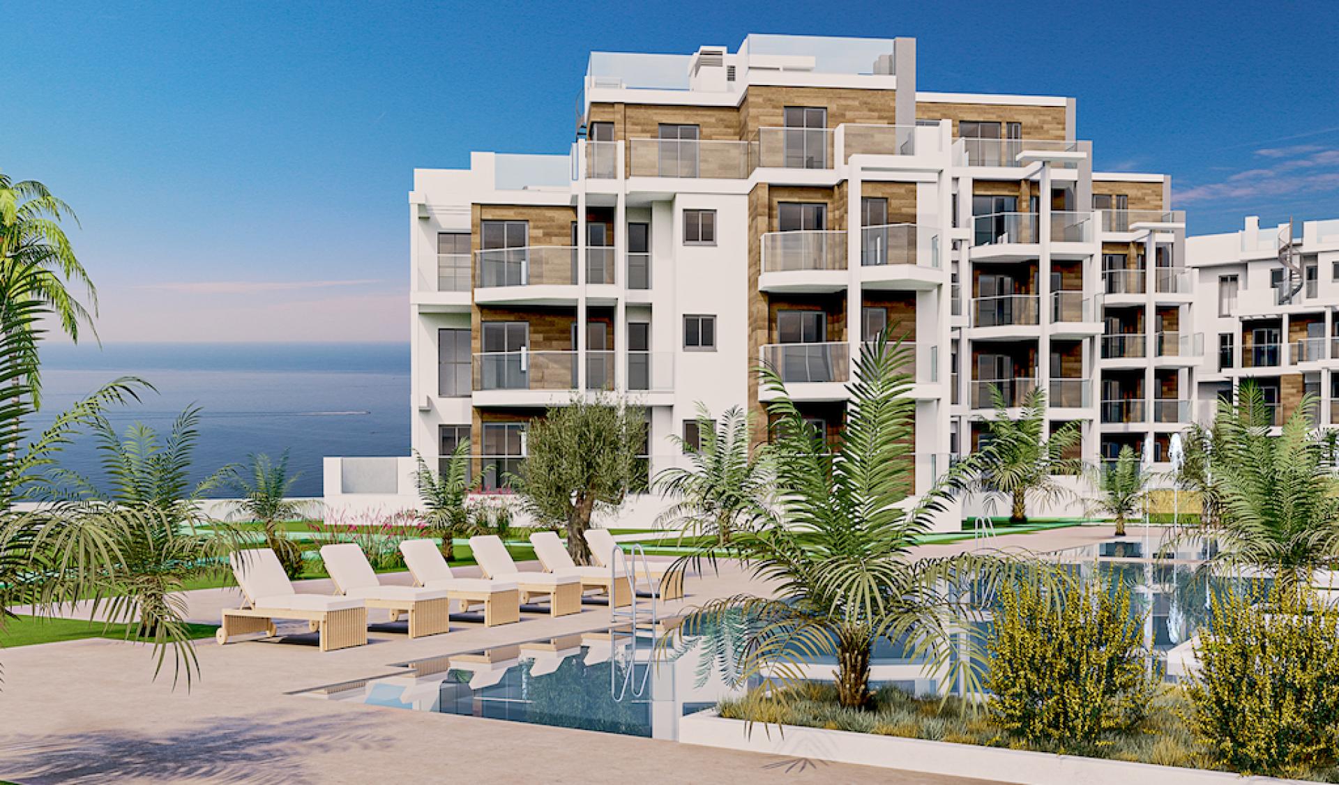 2 bedroom Apartment with terrace in Denia - New build in Medvilla Spanje