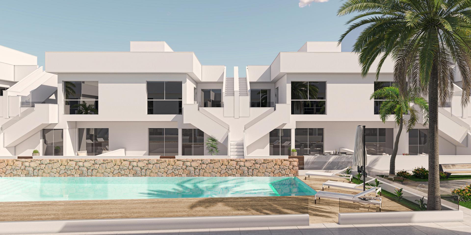 3 bedroom Apartments - solarium in Pilar de la Horadada - New build in Medvilla Spanje