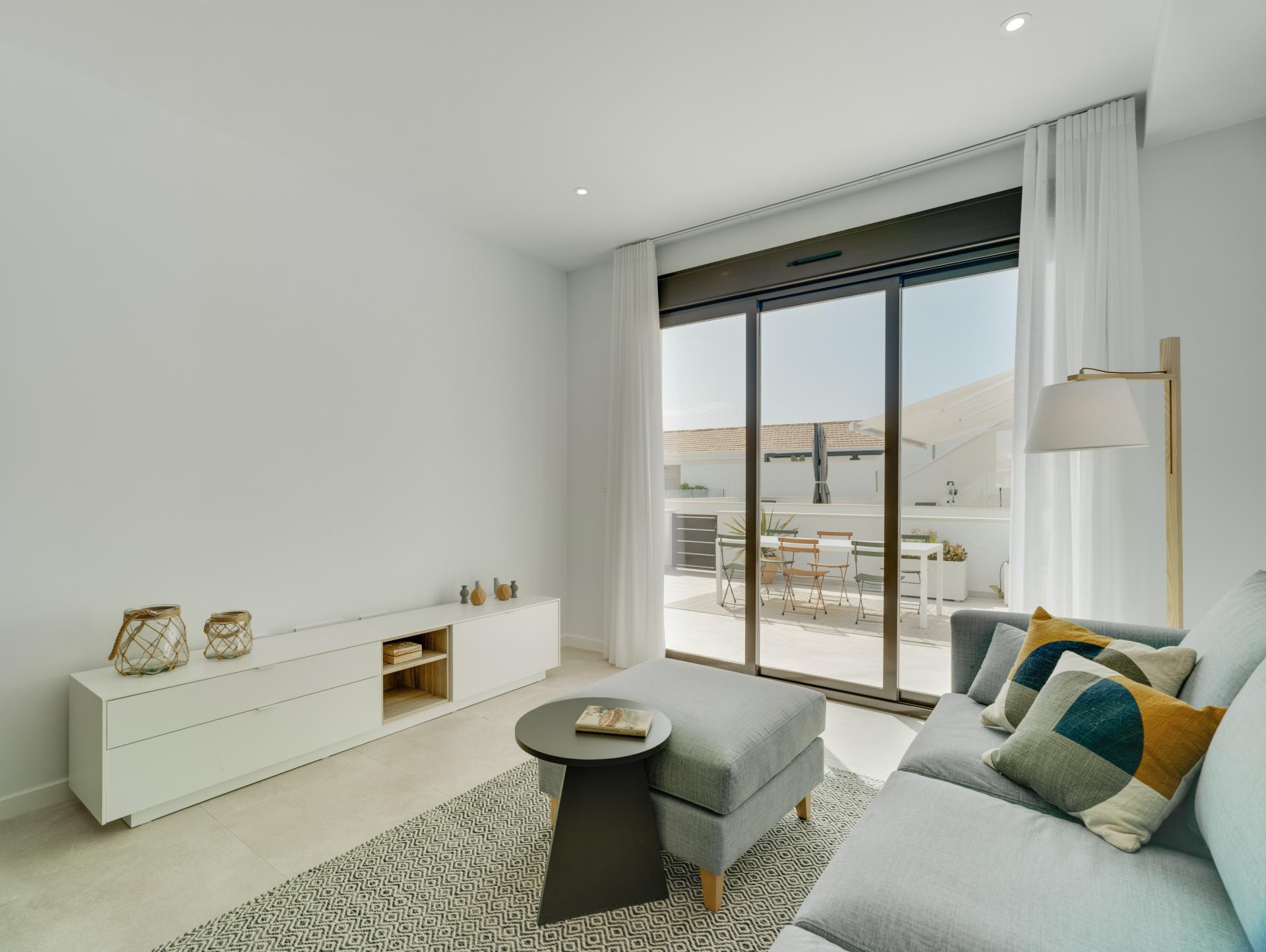 3 bedroom Apartments - solarium in Pilar de la Horadada - New build in Medvilla Spanje