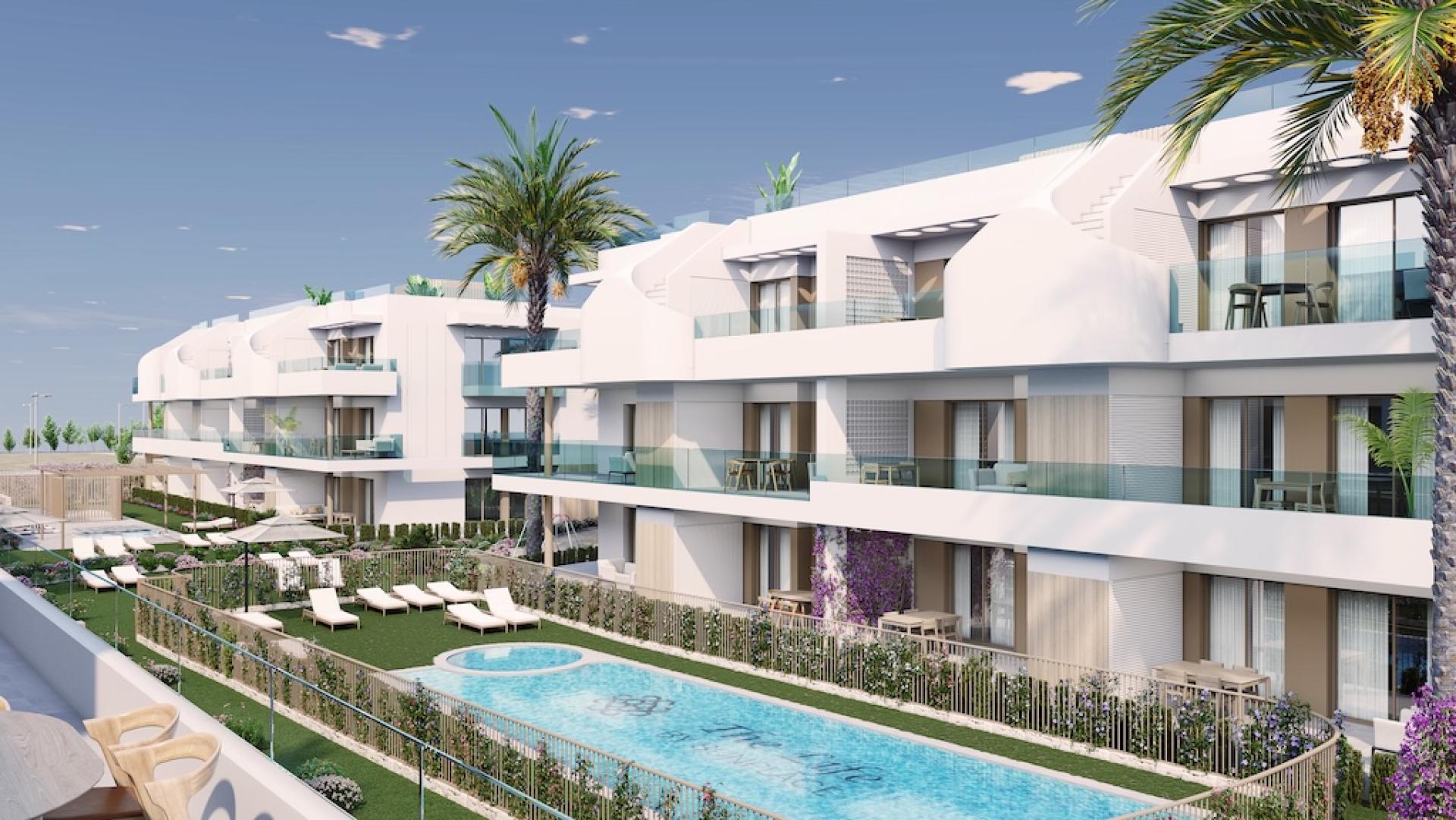 2 bedroom Apartment with terrace in Pilar de la Horadada - New build in Medvilla Spanje