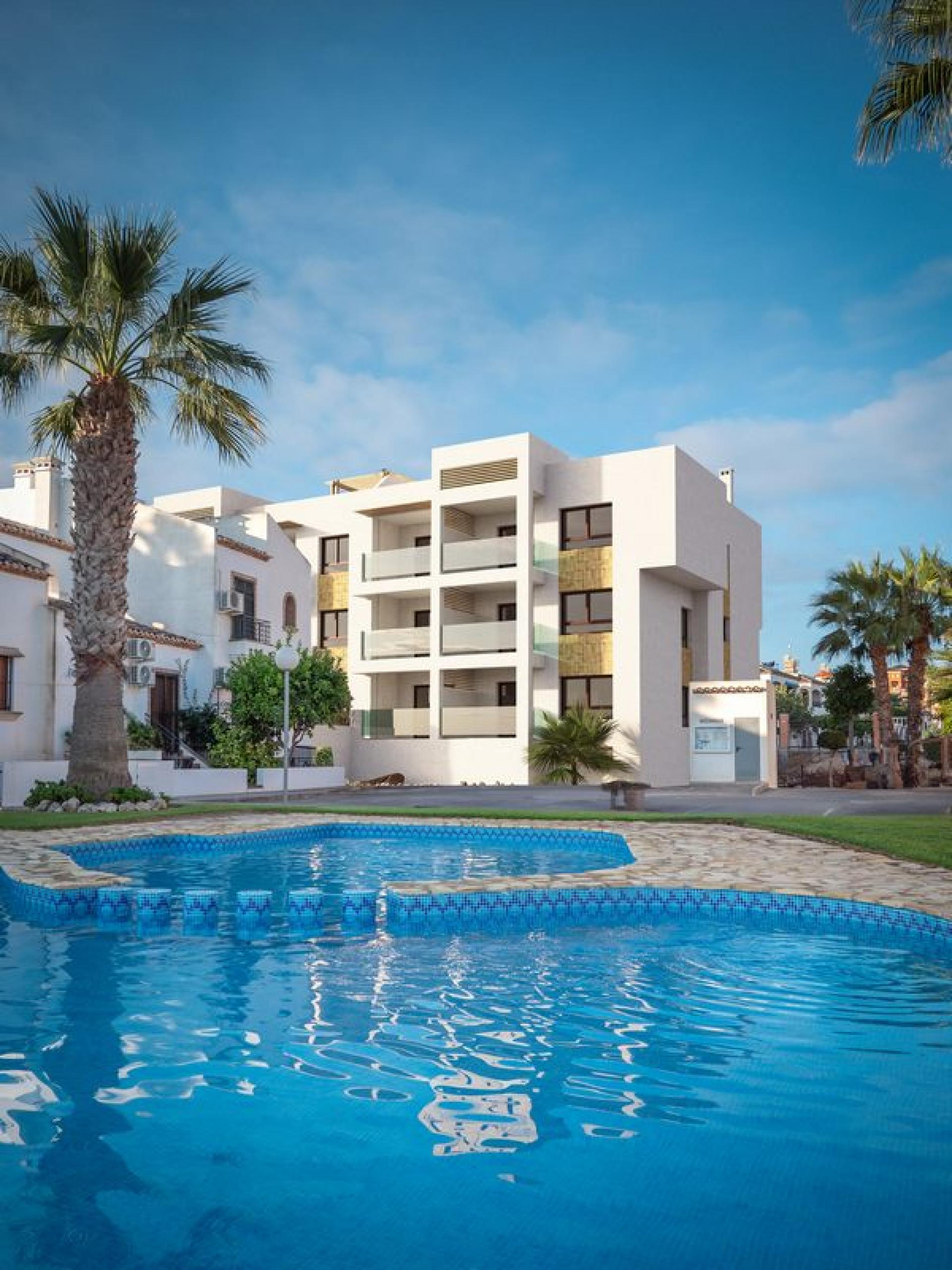 2 bedroom Apartments - solarium in Villamartin - Orihuela Costa - New build in Medvilla Spanje