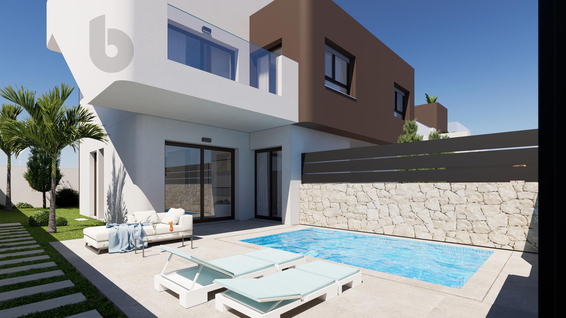 2 bedroom Apartment with garden in Torre de la Horadada - New build in Medvilla Spanje