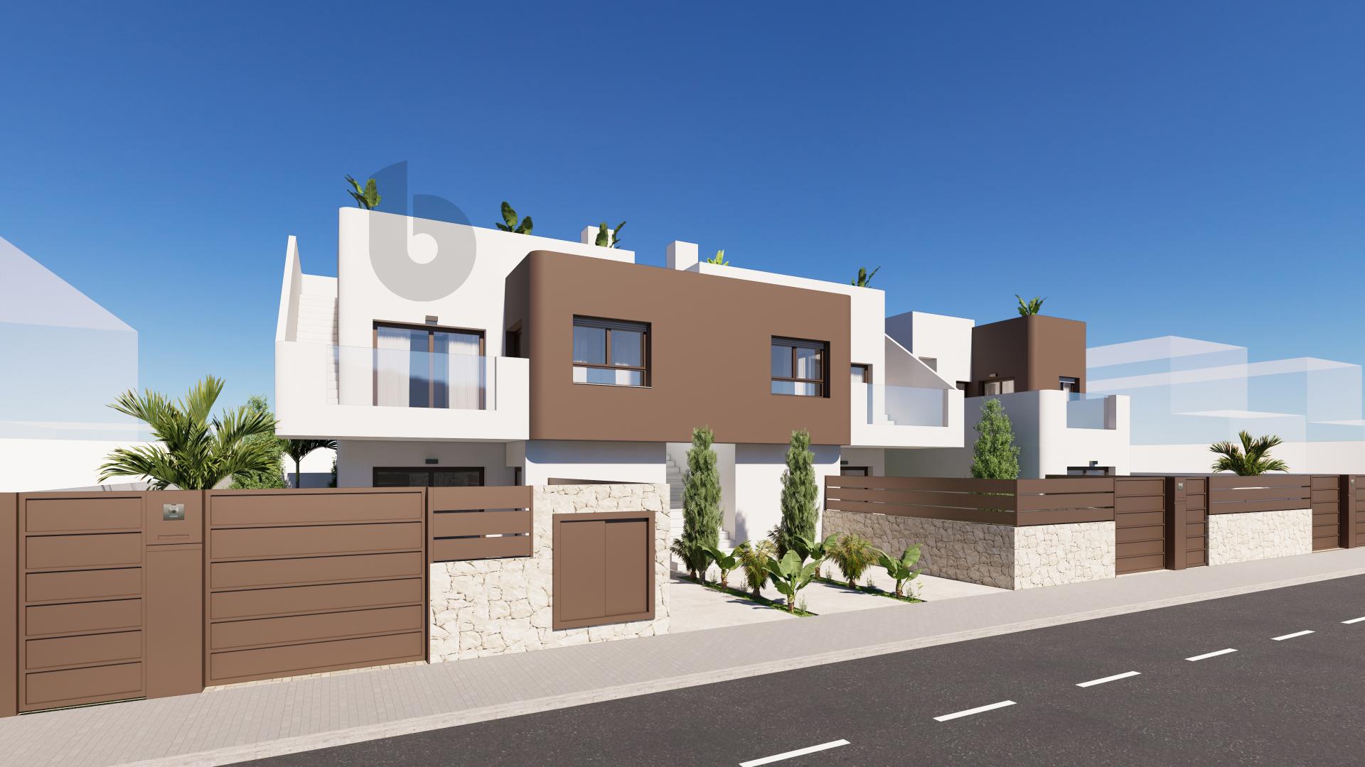 2 bedroom Apartments - solarium in Torre de la Horadada - New build in Medvilla Spanje