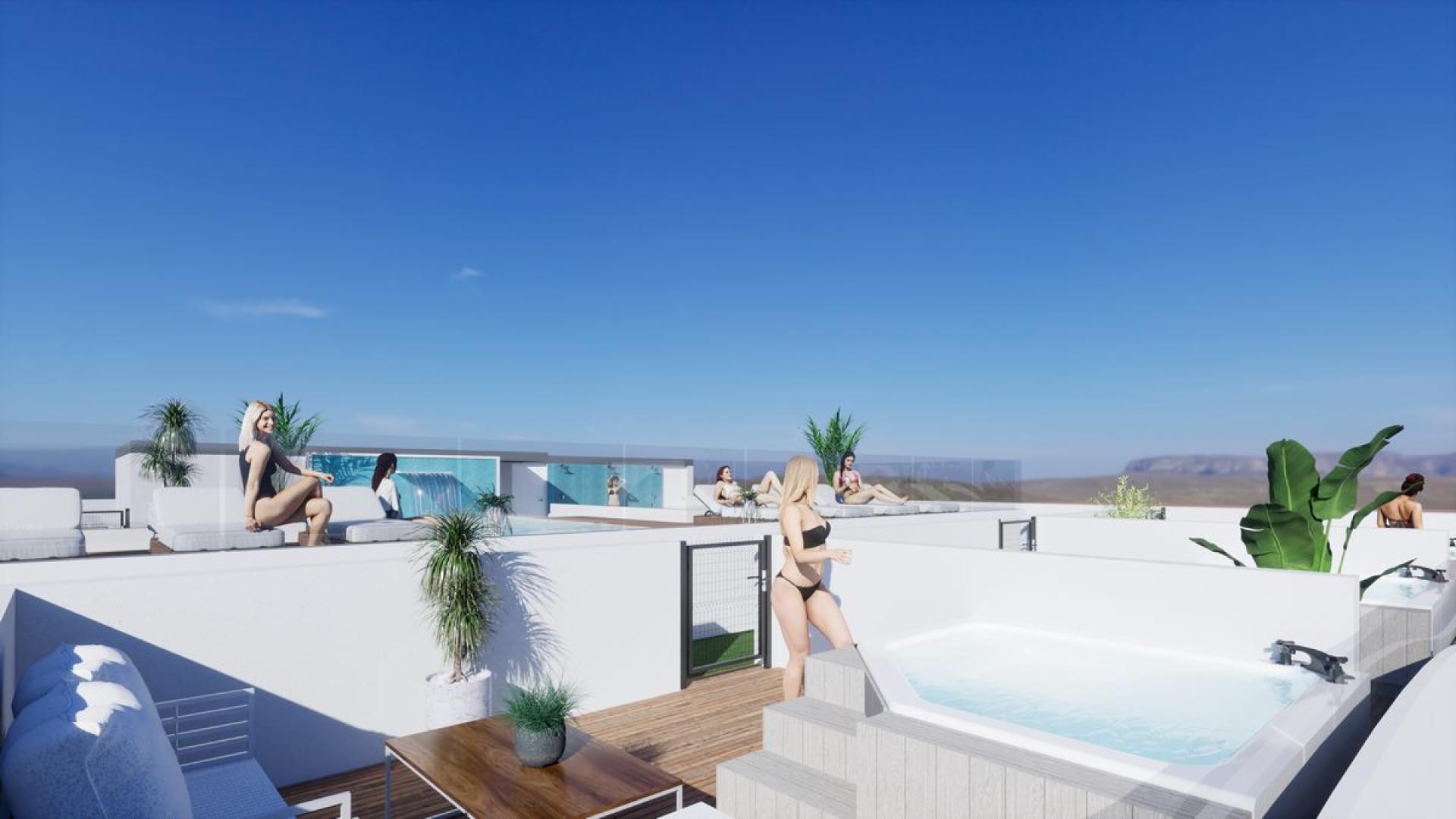 2 bedroom Apartments - solarium in Torrevieja - New build in Medvilla Spanje