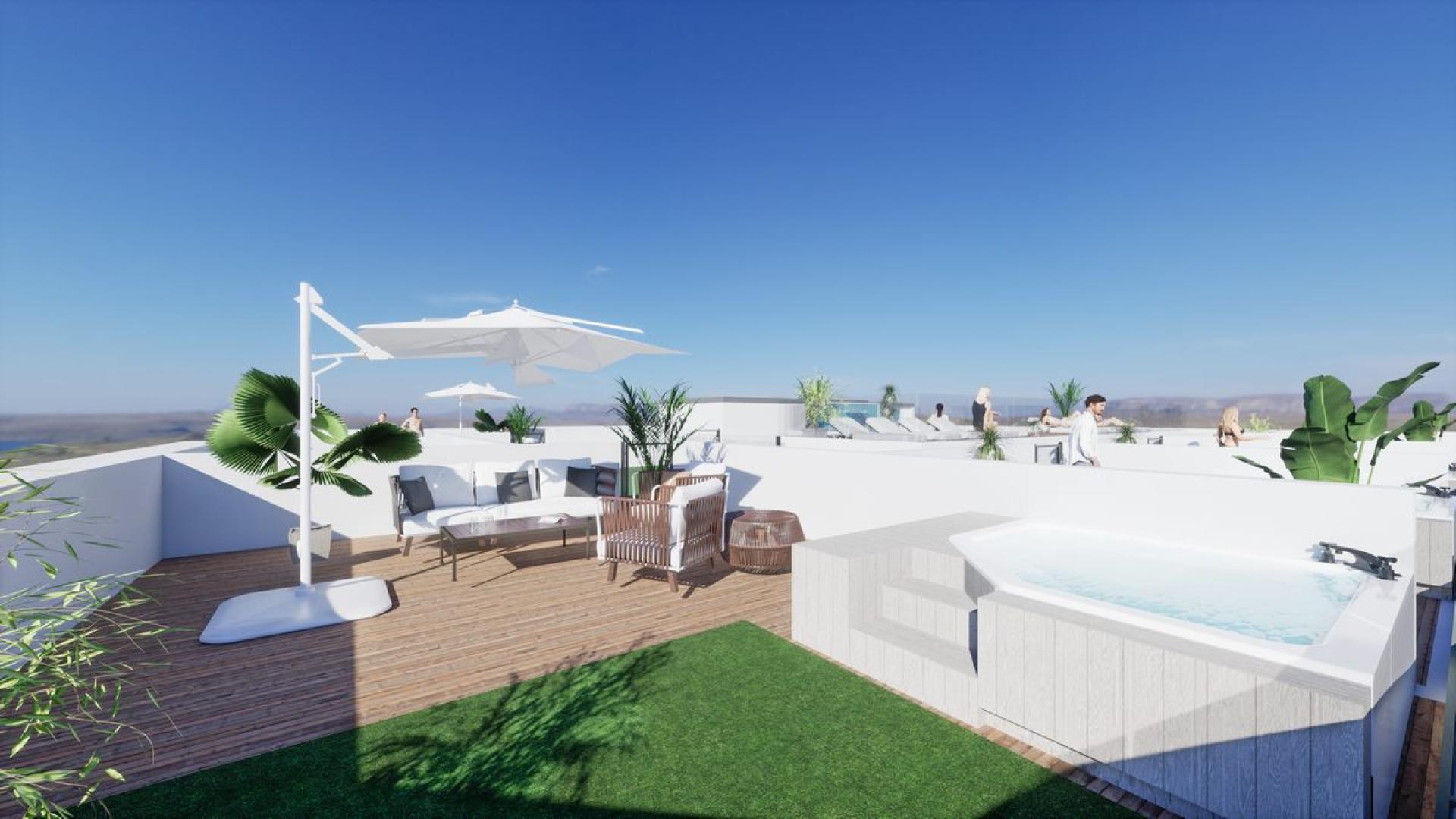 2 bedroom Apartments - solarium in Torrevieja - New build in Medvilla Spanje