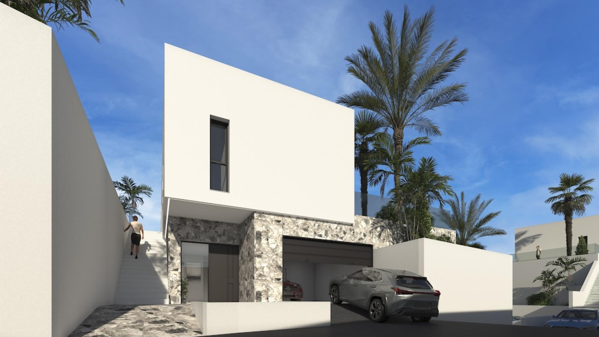 4 bedroom Villa in Finestrat - New build in Medvilla Spanje