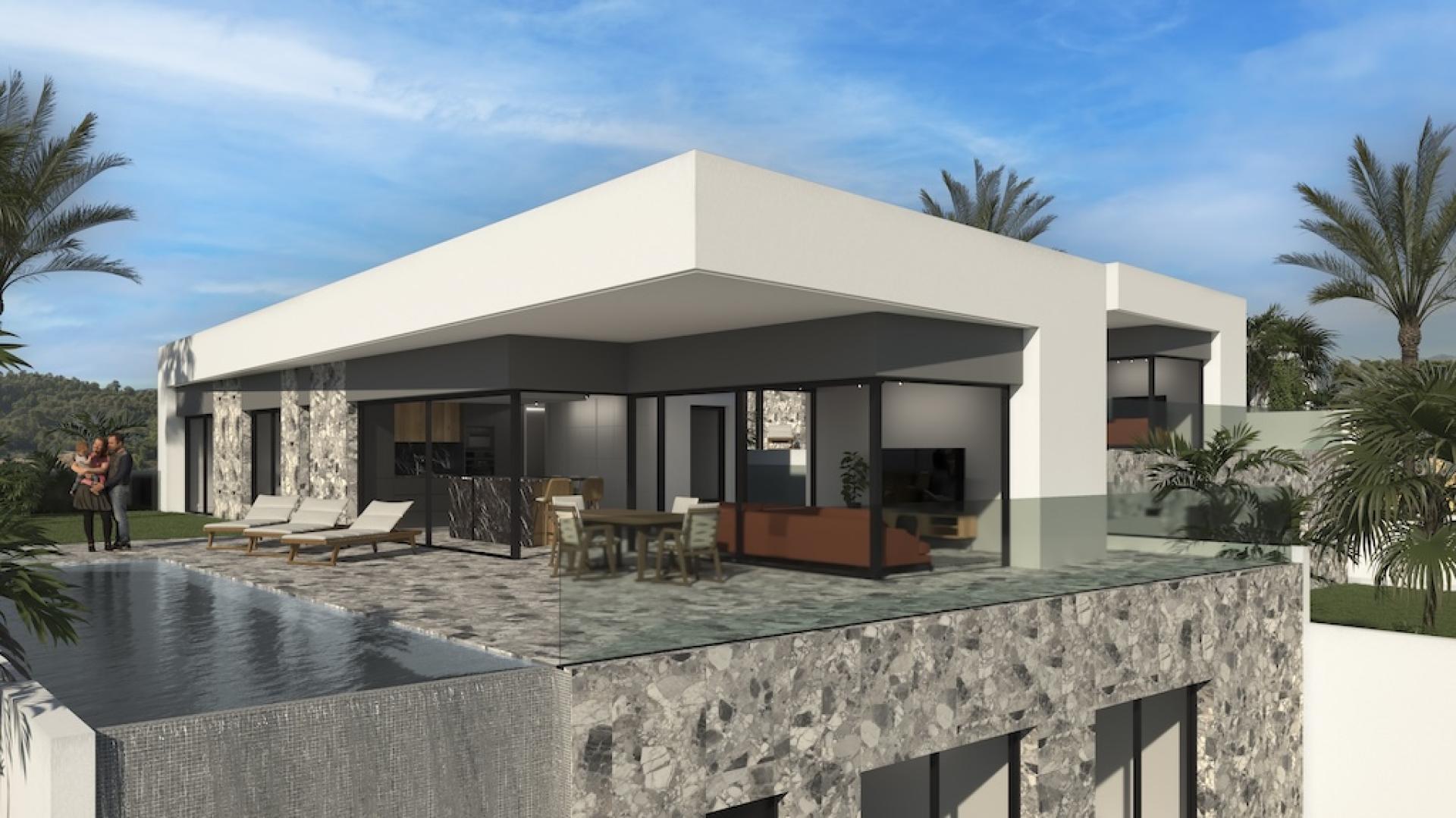 4 bedroom Villa in Finestrat - New build in Medvilla Spanje