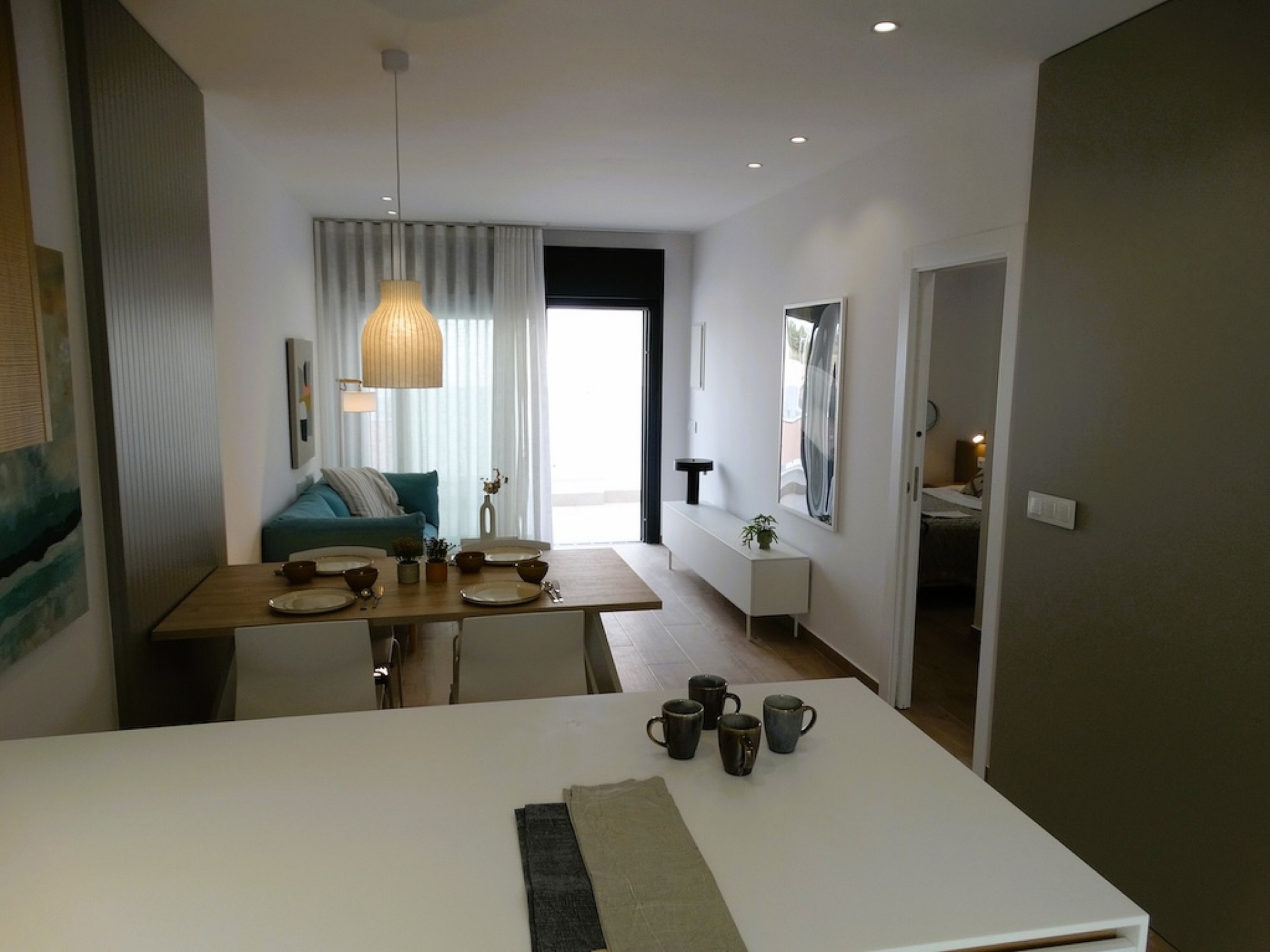 2 bedroom Apartments - solarium in Pilar de la Horadada - New build in Medvilla Spanje