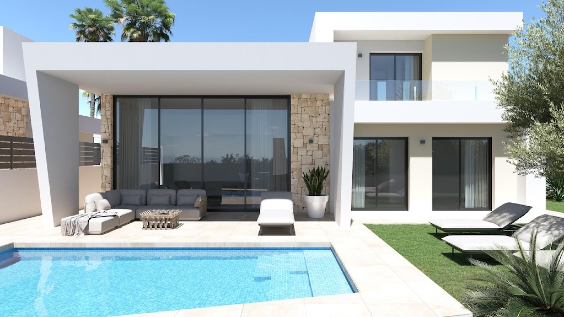 3 bedroom Villa in Torrevieja - New build in Medvilla Spanje