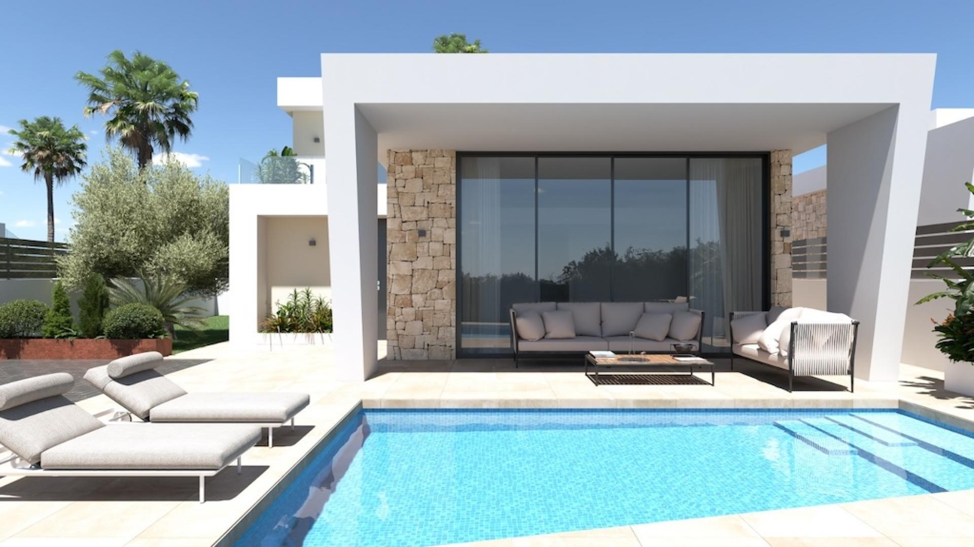 3 bedroom Villa in Torrevieja - New build in Medvilla Spanje