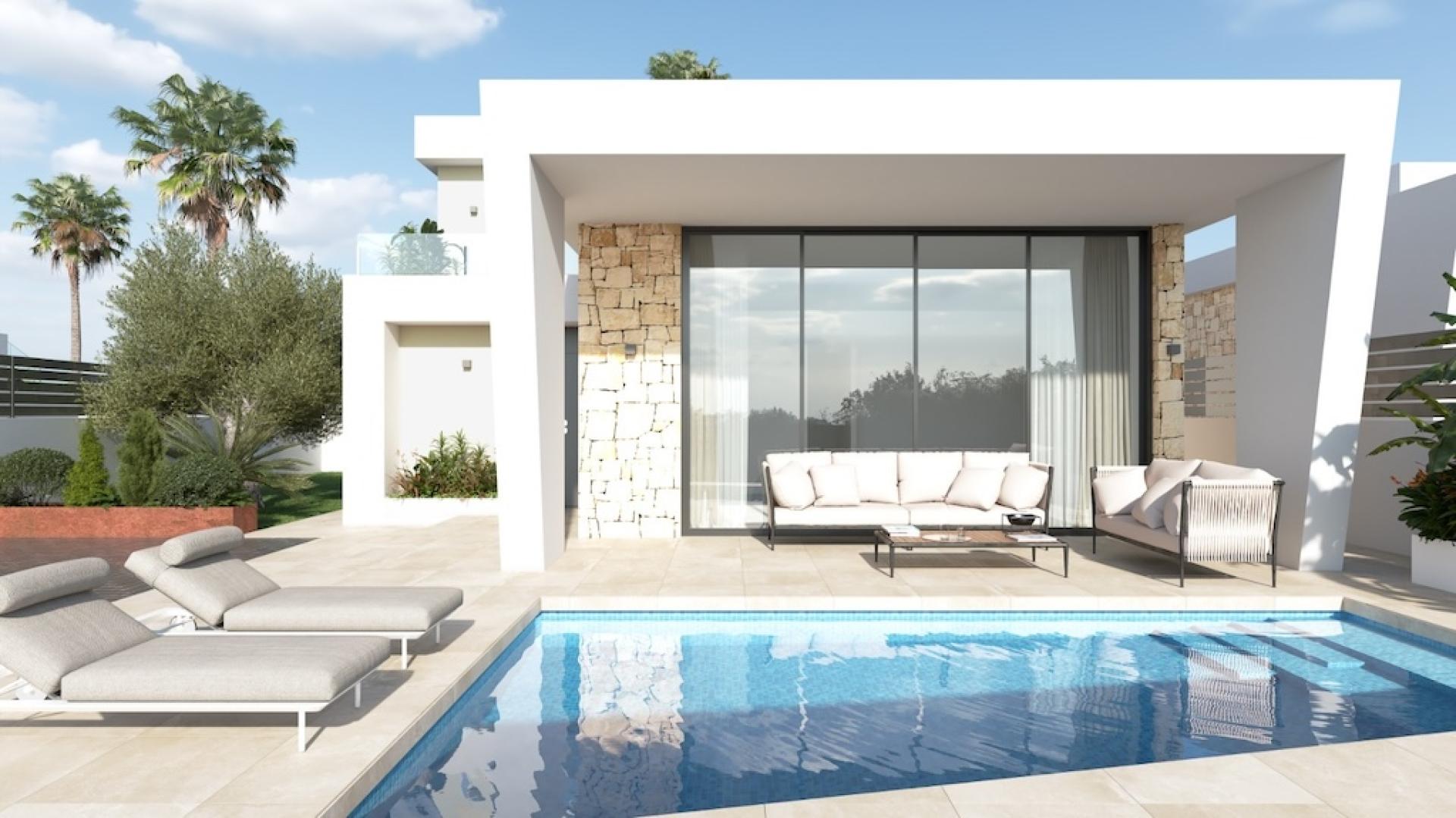 3 bedroom Villa in Torrevieja - New build in Medvilla Spanje