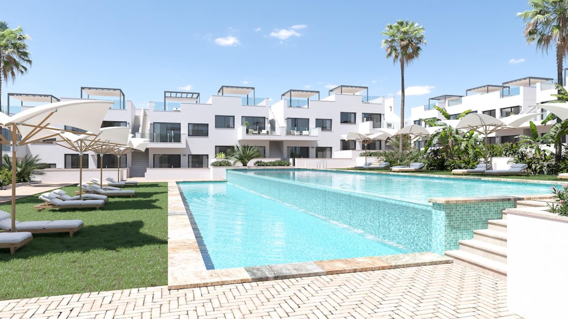 2 bedroom Apartments - solarium in Torrevieja - New build in Medvilla Spanje