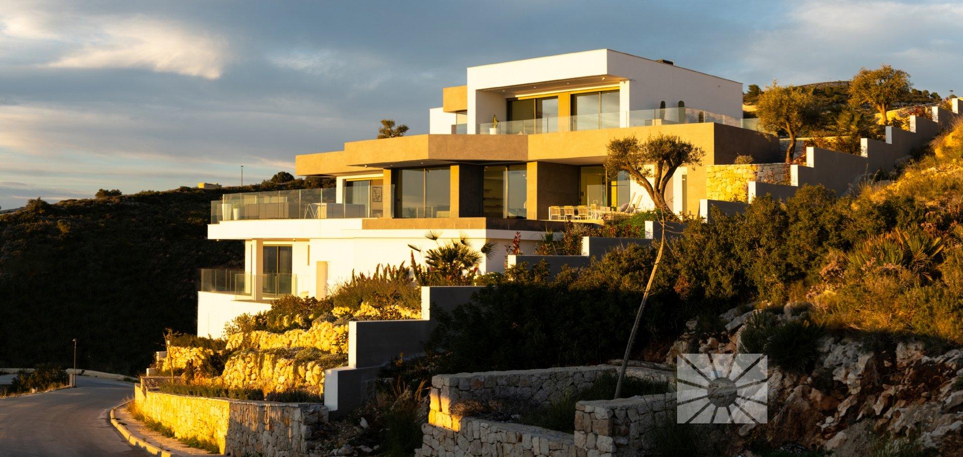 4 bedroom Villa in Benitachell - Cumbre del Sol - New build in Medvilla Spanje