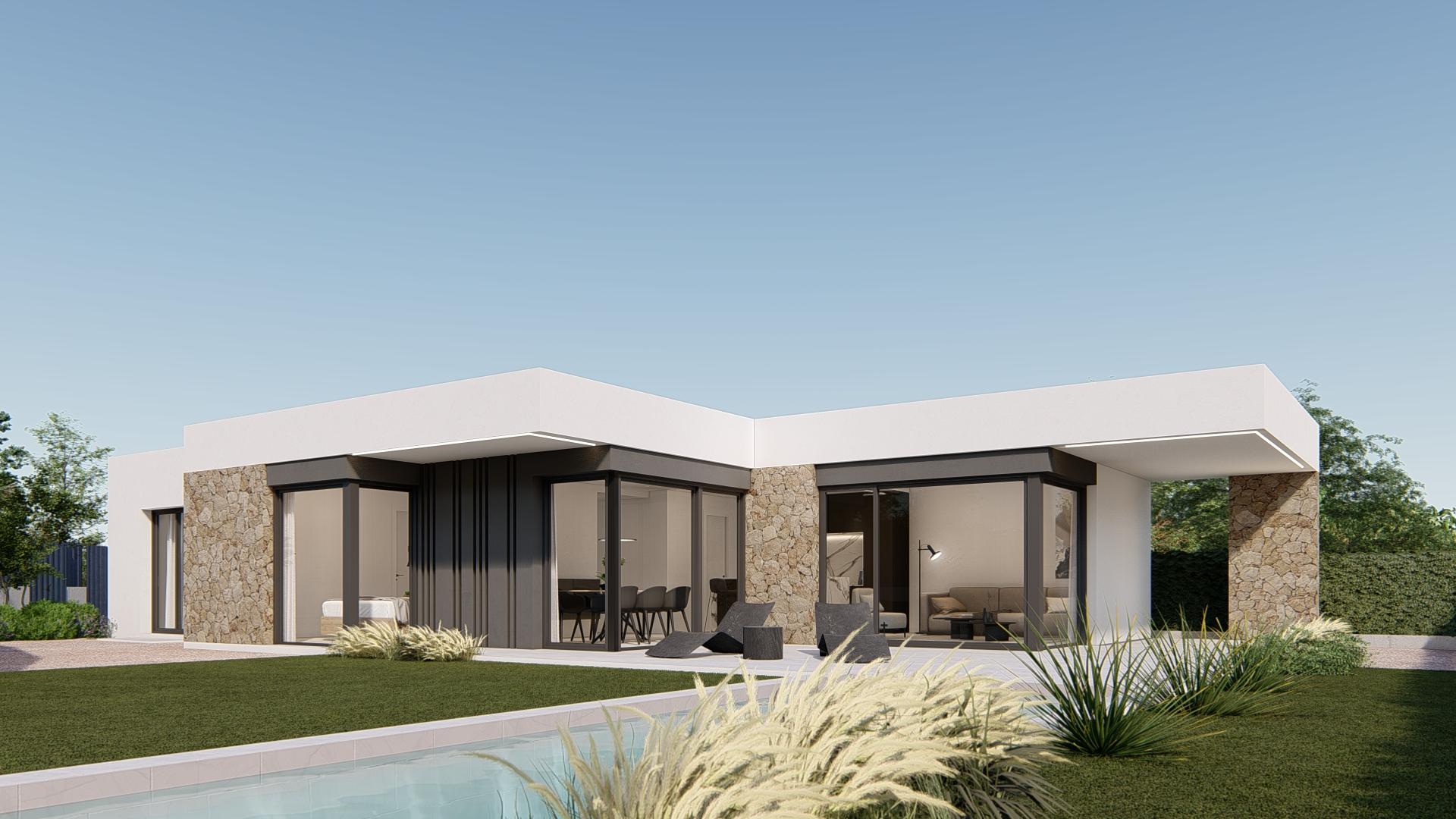 3 bedroom Villa in Molina de Segura - New build in Medvilla Spanje