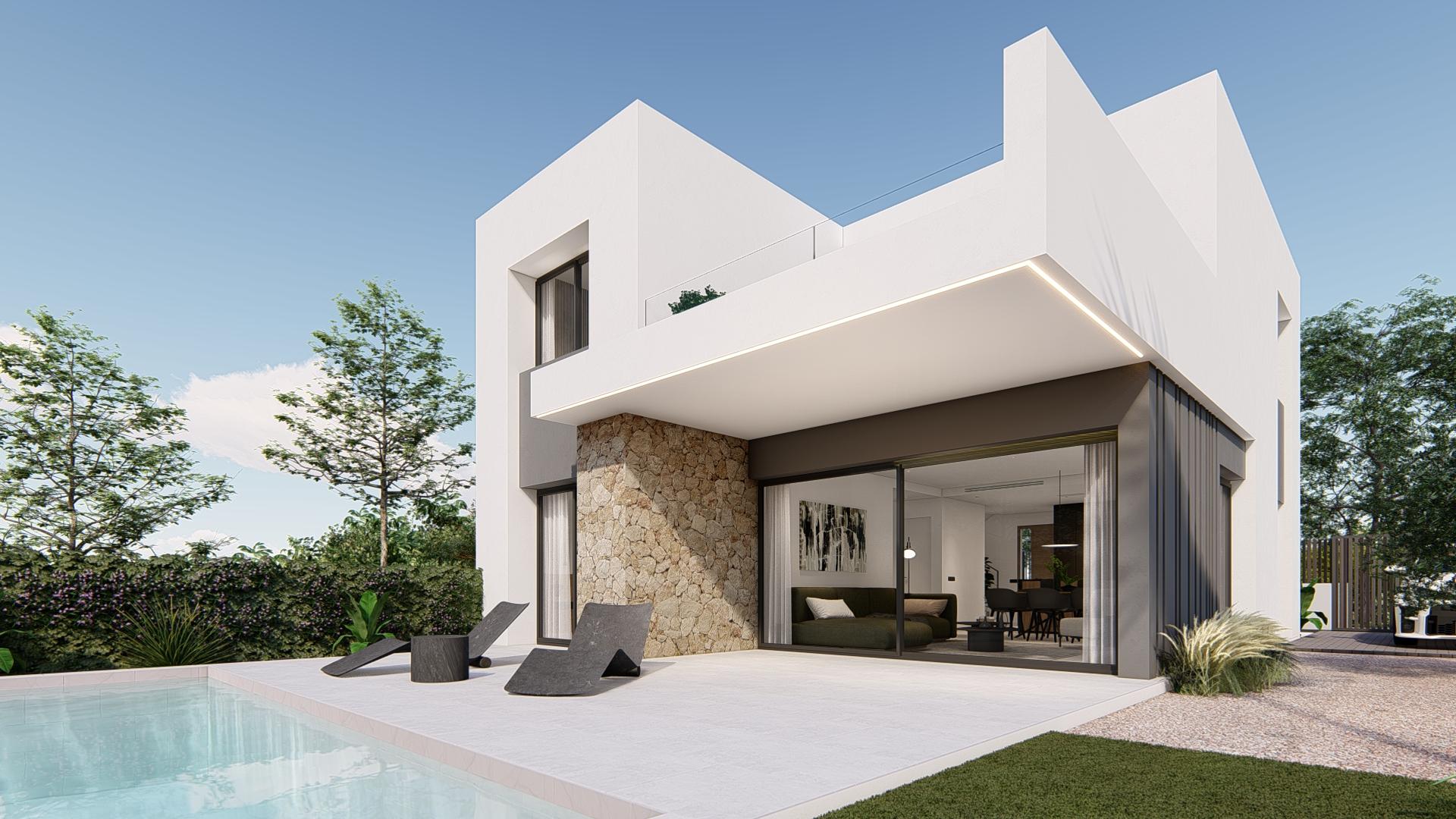 4 bedroom Villa in Molina de Segura - New build in Medvilla Spanje