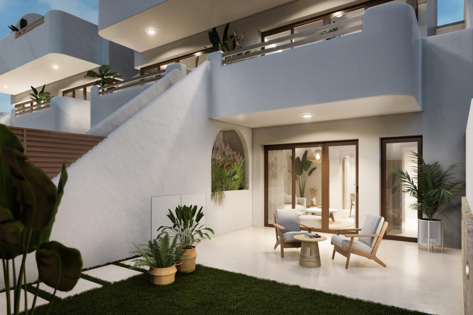 3 bedroom Apartment with garden in San Pedro Del Pinatar - New build in Medvilla Spanje