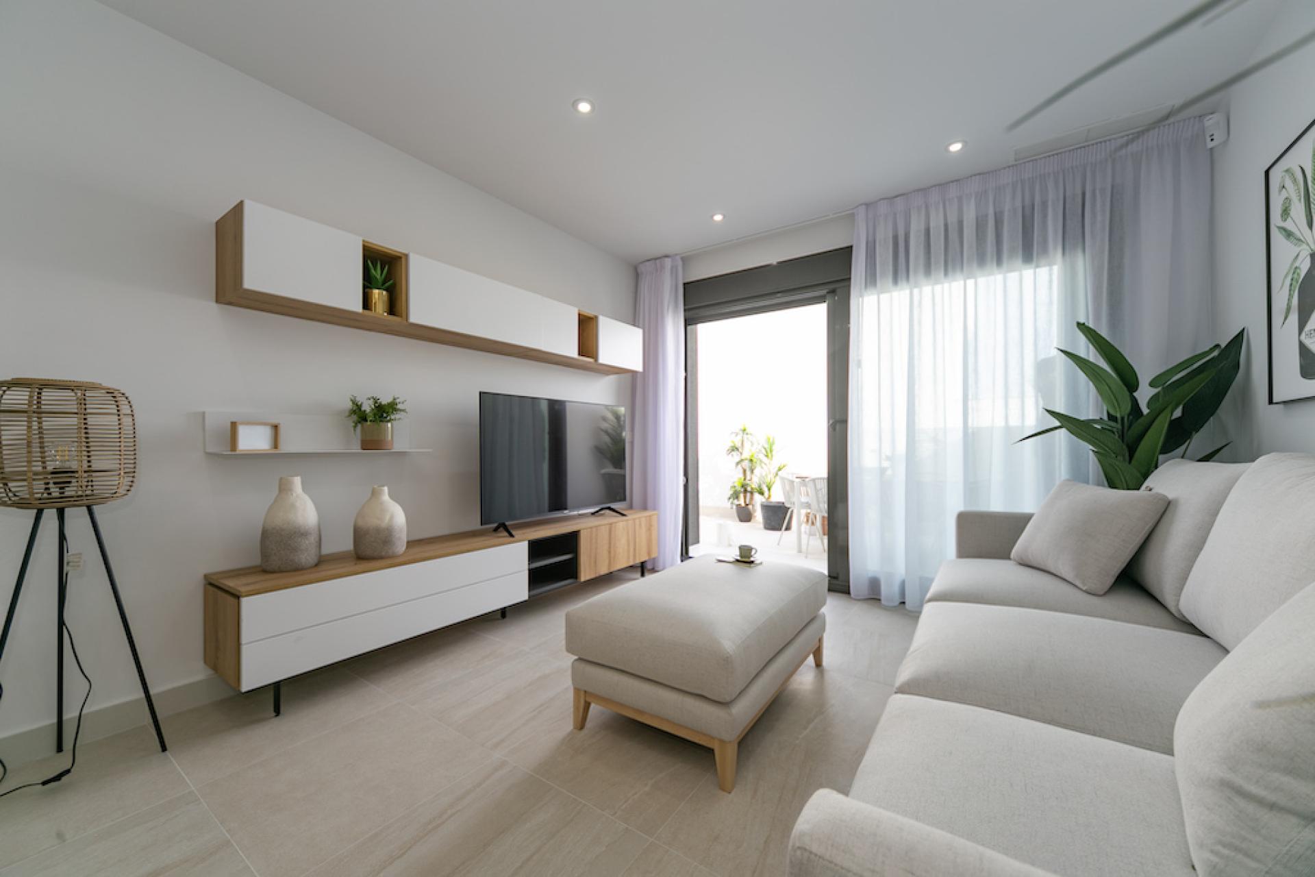 2 bedroom Apartments - solarium in Torrevieja - New build in Medvilla Spanje