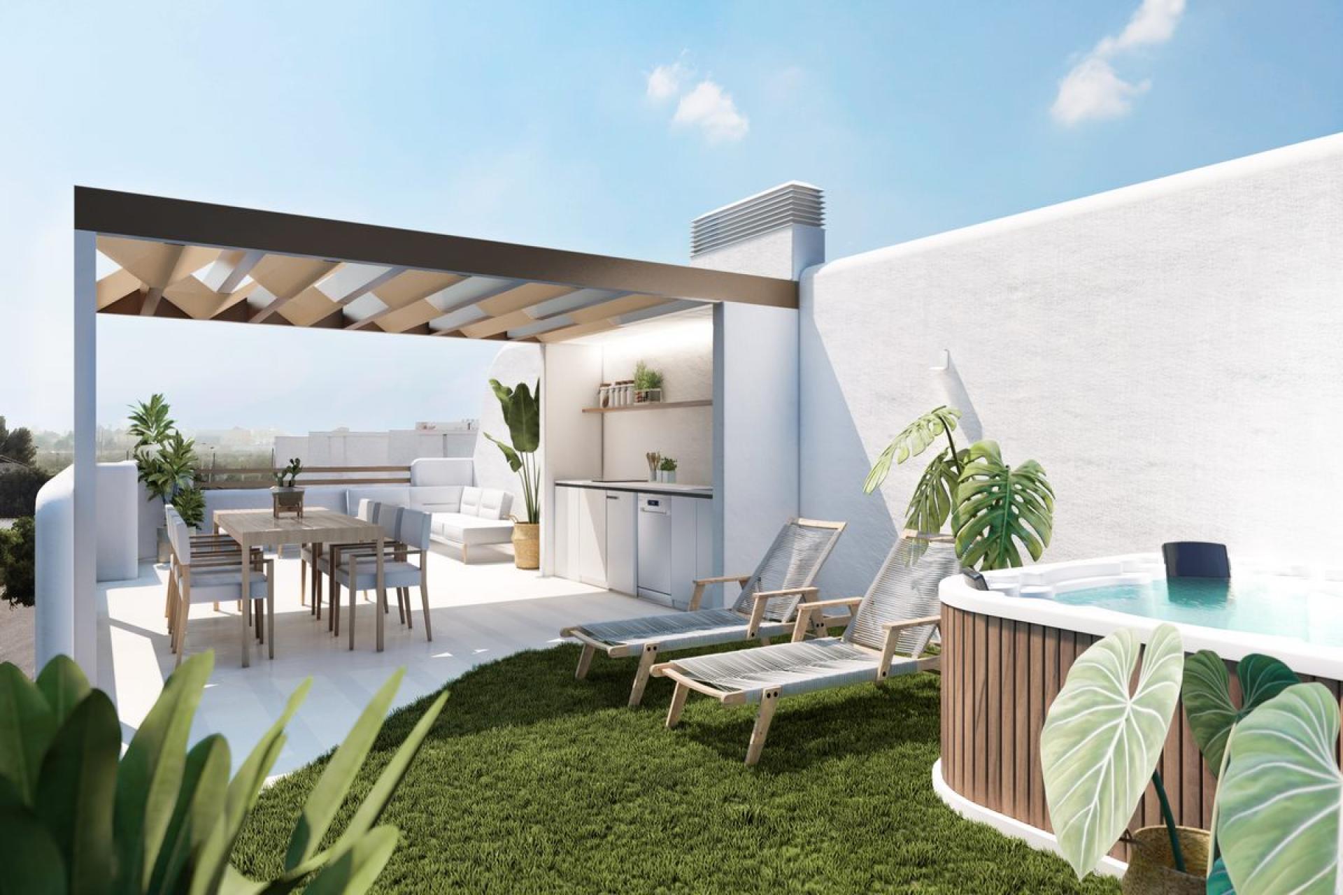 2 bedroom Apartments - solarium in San Pedro Del Pinatar - New build in Medvilla Spanje