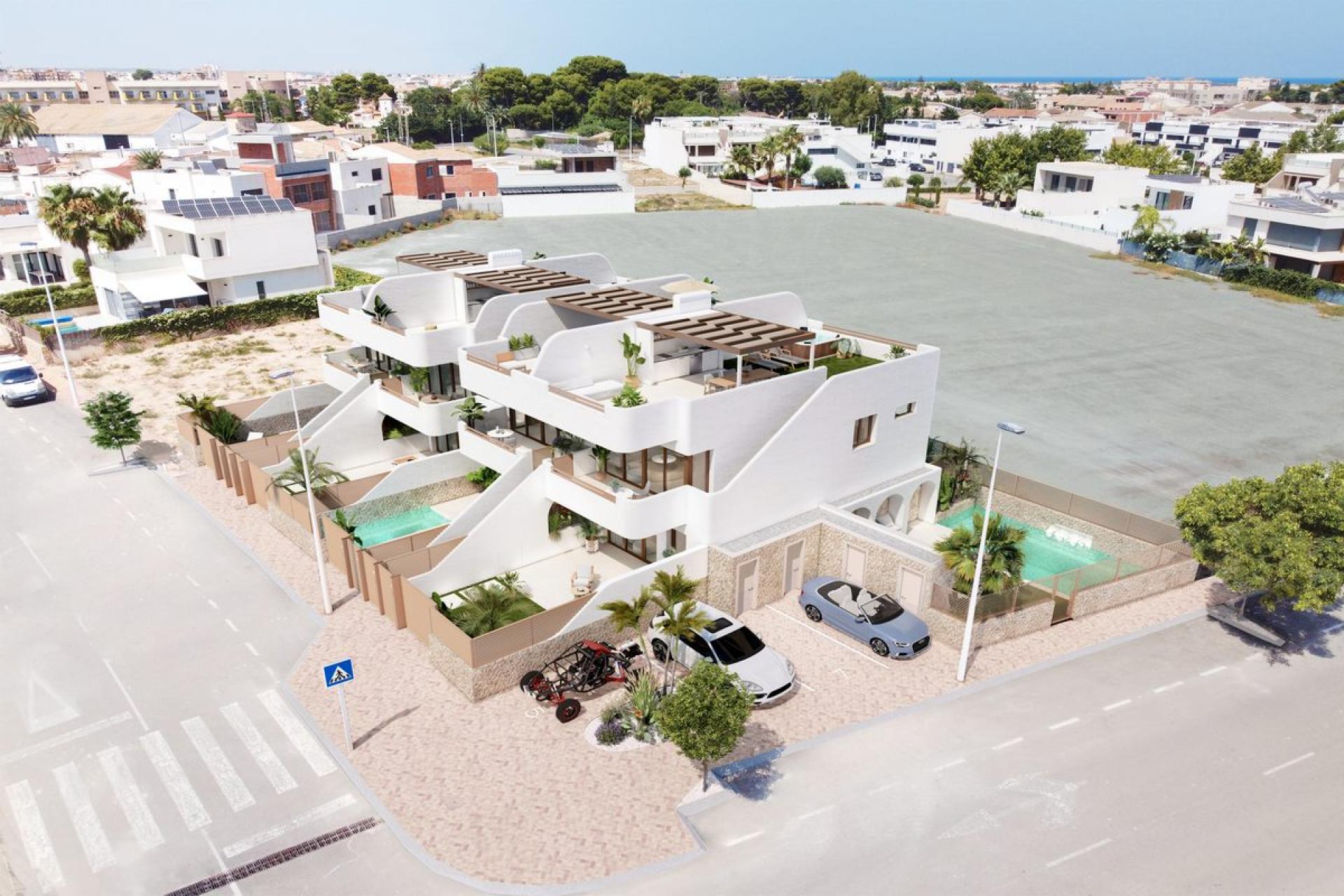 2 bedroom Apartments - solarium in San Pedro Del Pinatar - New build in Medvilla Spanje