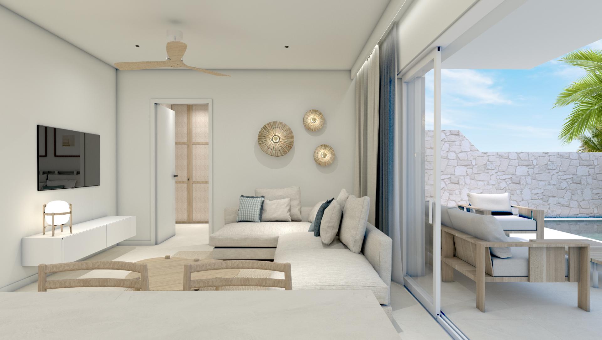 3 bedroom Apartments - solarium in Torre de la Horadada - New build in Medvilla Spanje