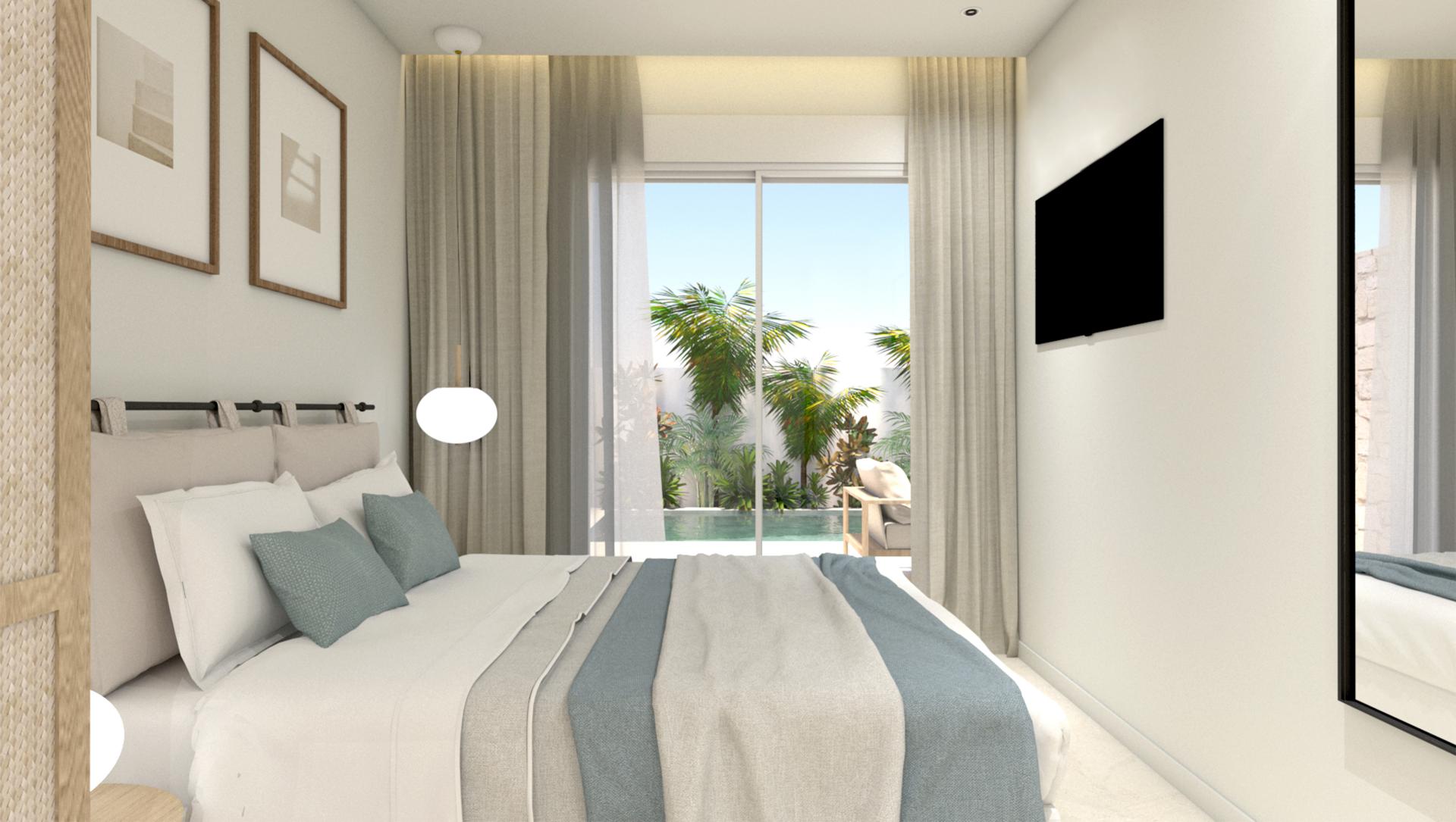 3 bedroom Apartments - solarium in Torre de la Horadada - New build in Medvilla Spanje