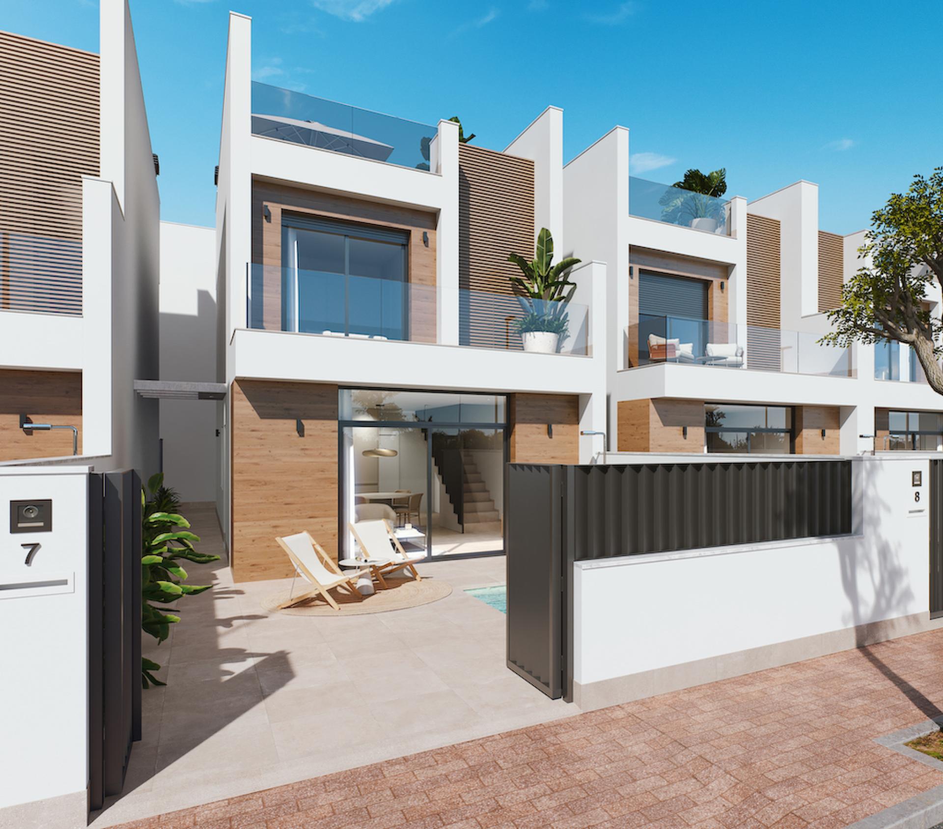 3 bedroom Villa in San Pedro Del Pinatar - New build in Medvilla Spanje