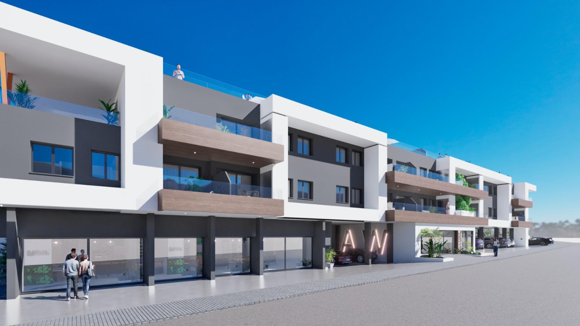 2 bedroom Apartment with terrace in Benijòfar - New build in Medvilla Spanje