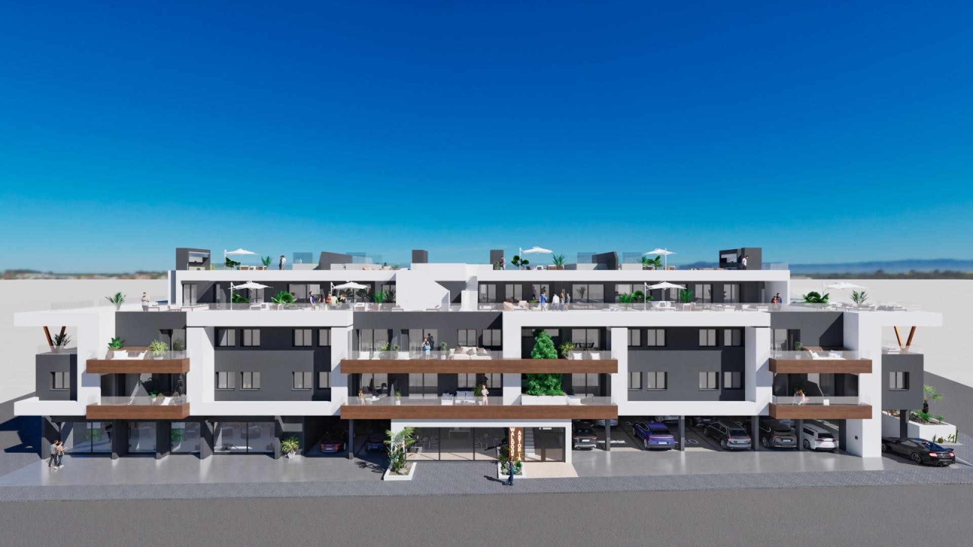 2 bedroom Apartment with terrace in Benijòfar - New build in Medvilla Spanje