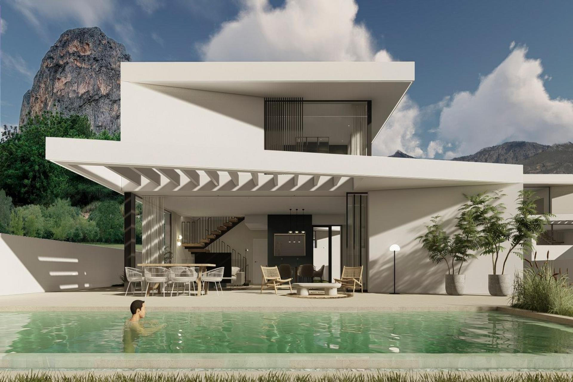 3 bedroom Villa in Polop - New build in Medvilla Spanje