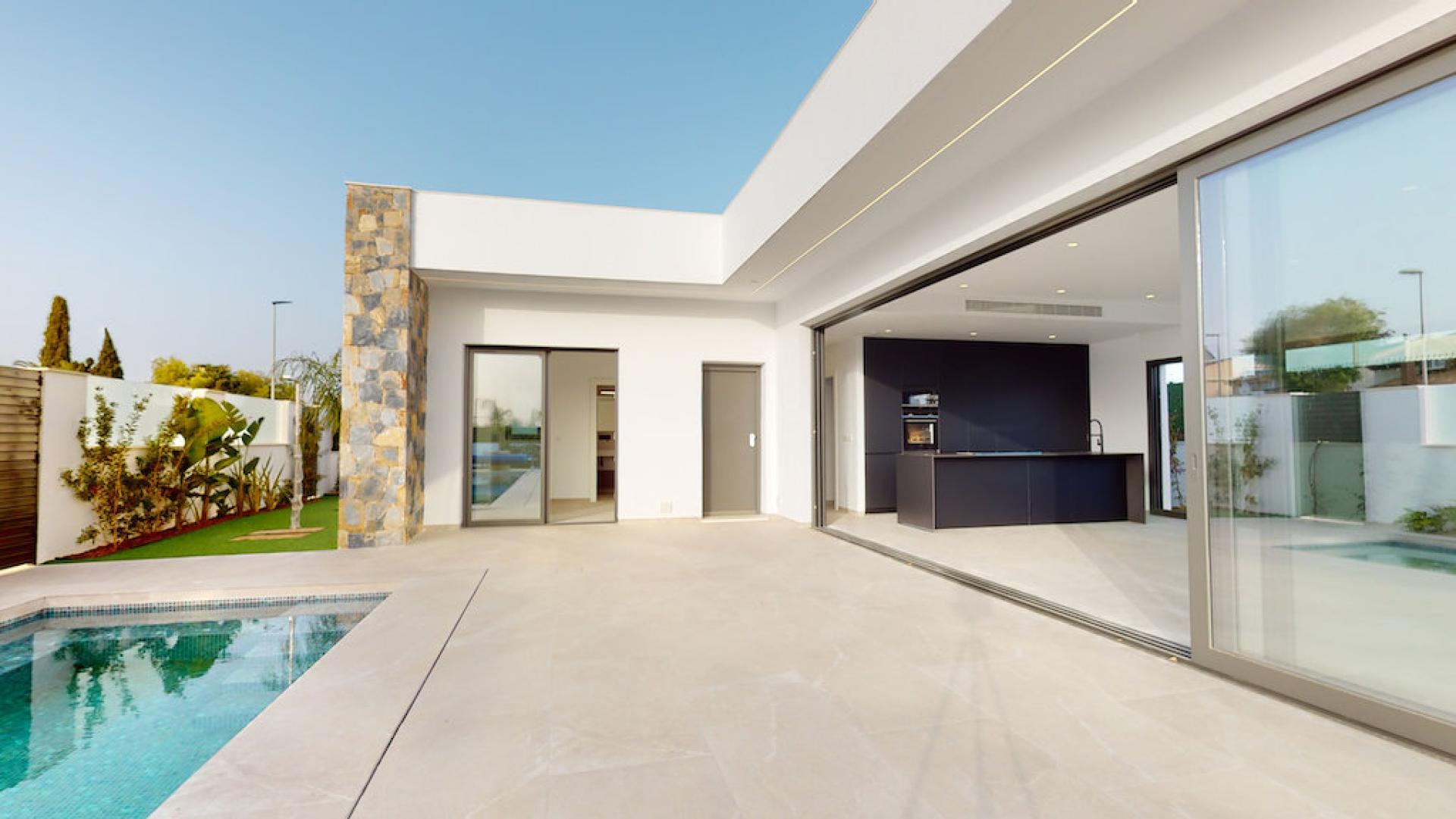 3 bedroom Villa in Los Alcazares - New build in Medvilla Spanje