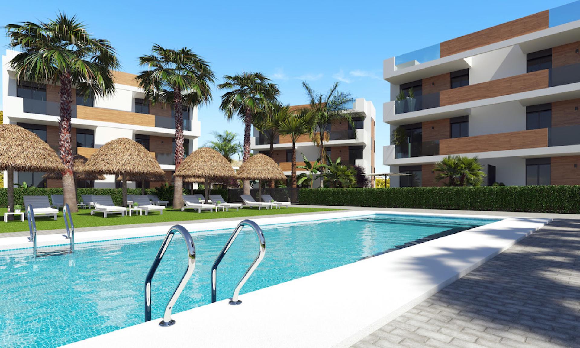 2 bedroom Apartments - solarium in Los Alcazares - New build in Medvilla Spanje