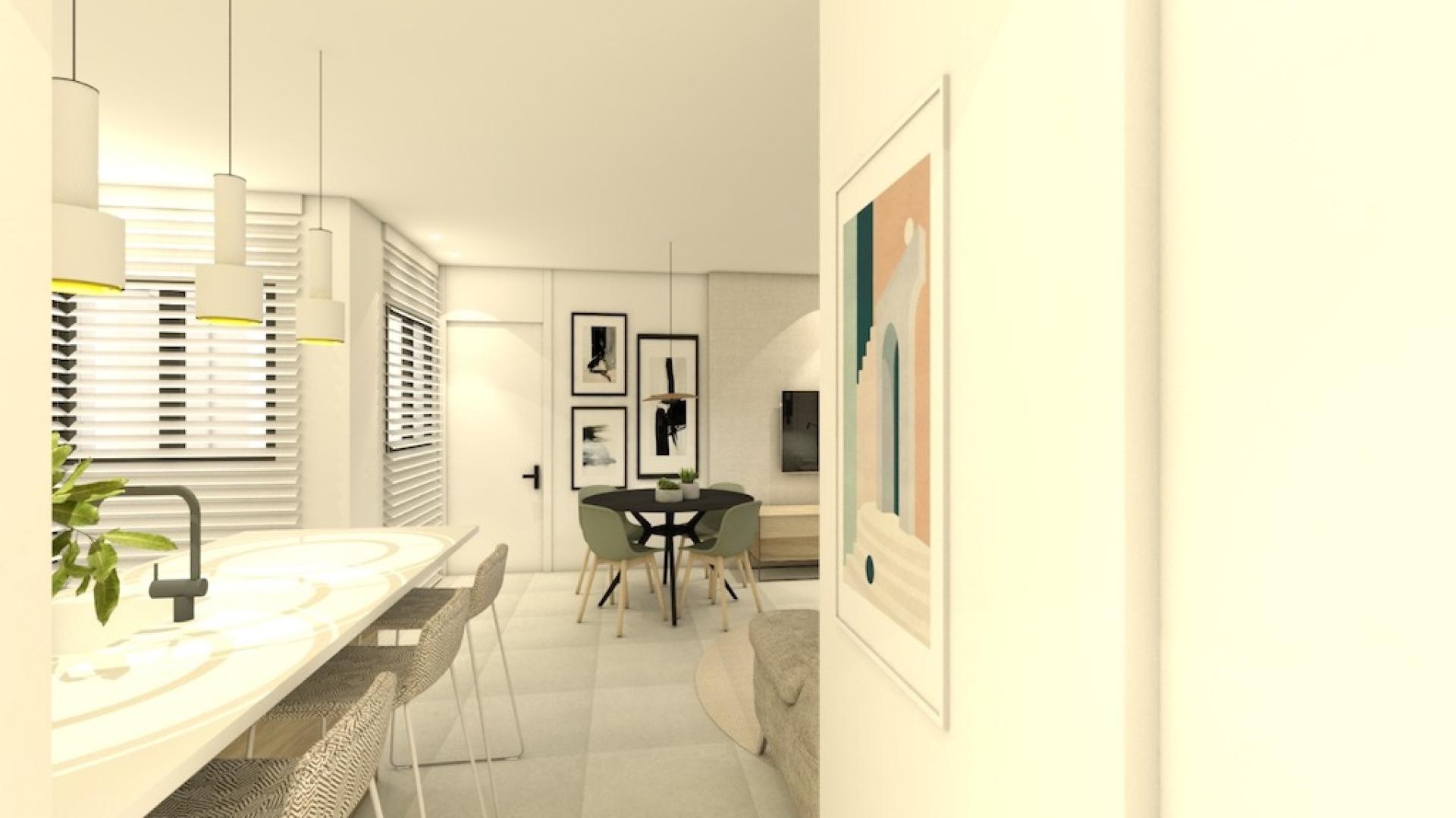 1 bedroom Apartment in Santiago de la Ribera - New build in Medvilla Spanje