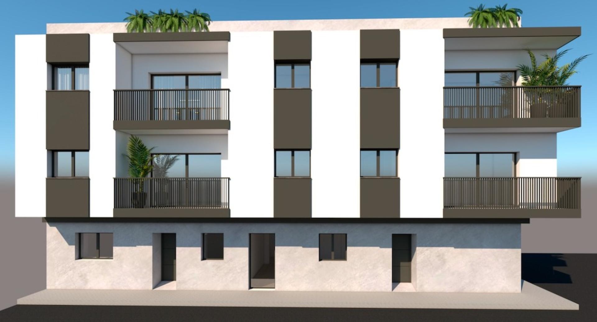 1 bedroom Apartment in Santiago de la Ribera - New build in Medvilla Spanje