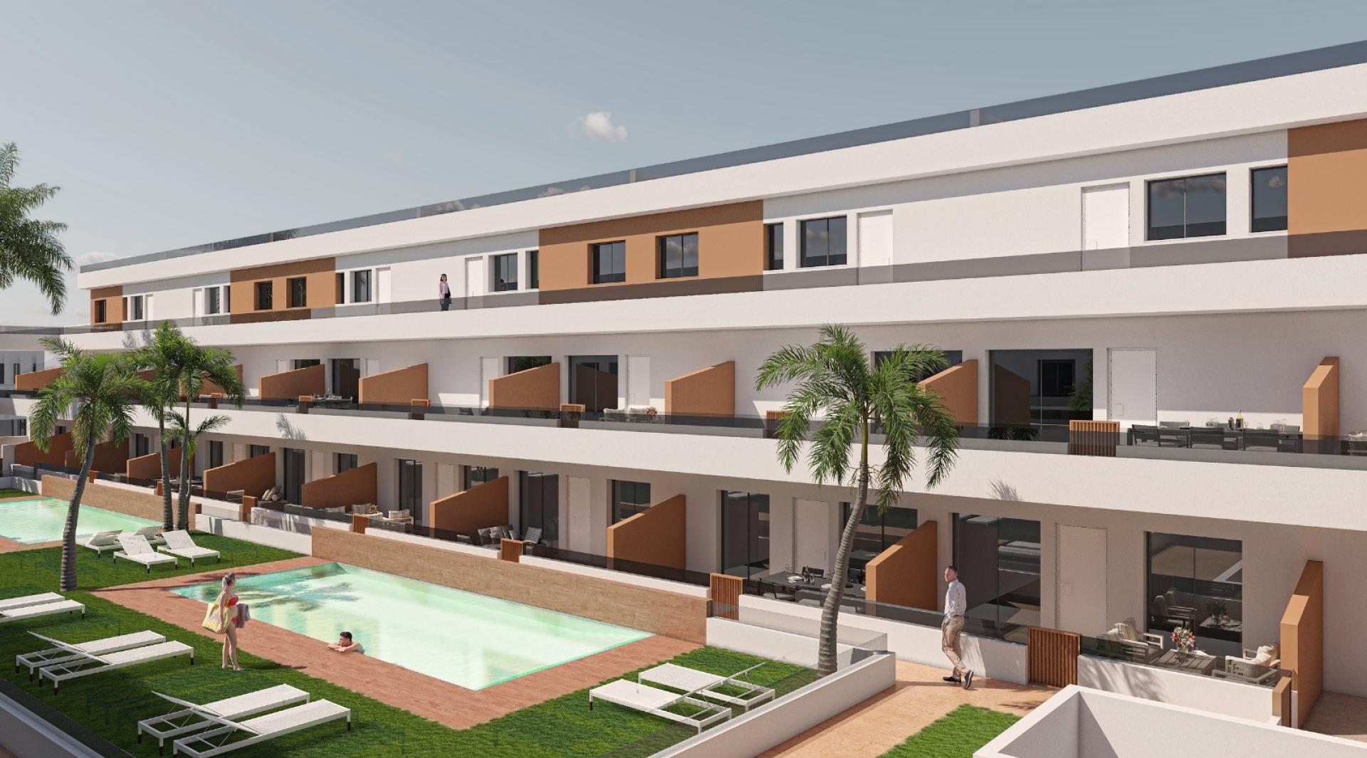 2 bedroom Apartment with terrace in Pilar de la Horadada - New build in Medvilla Spanje