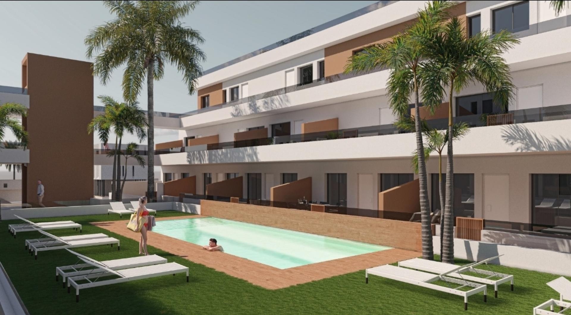 2 bedroom Apartment with terrace in Pilar de la Horadada - New build in Medvilla Spanje