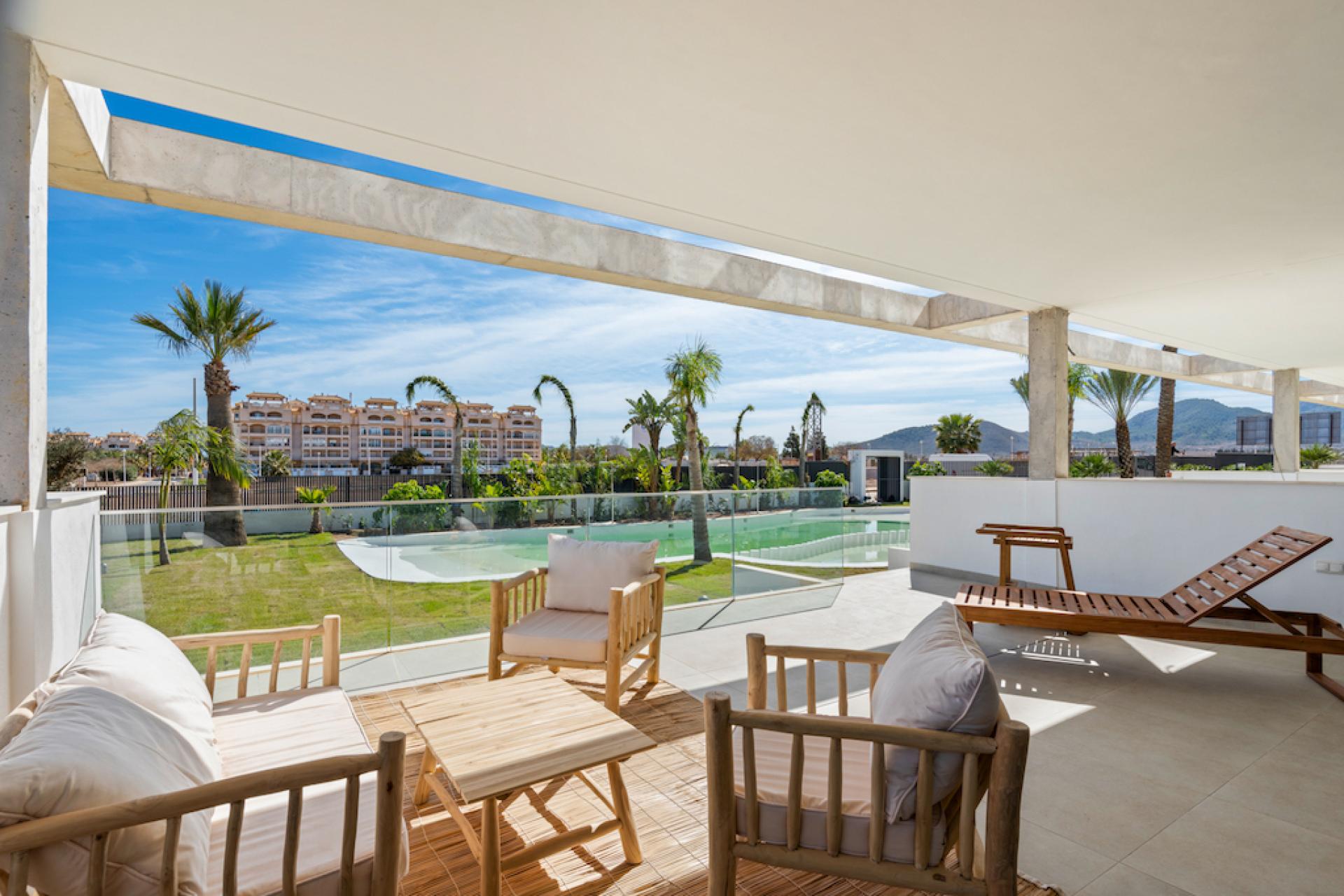 2 bedroom Apartments - solarium in Mar de Cristal - New build in Medvilla Spanje