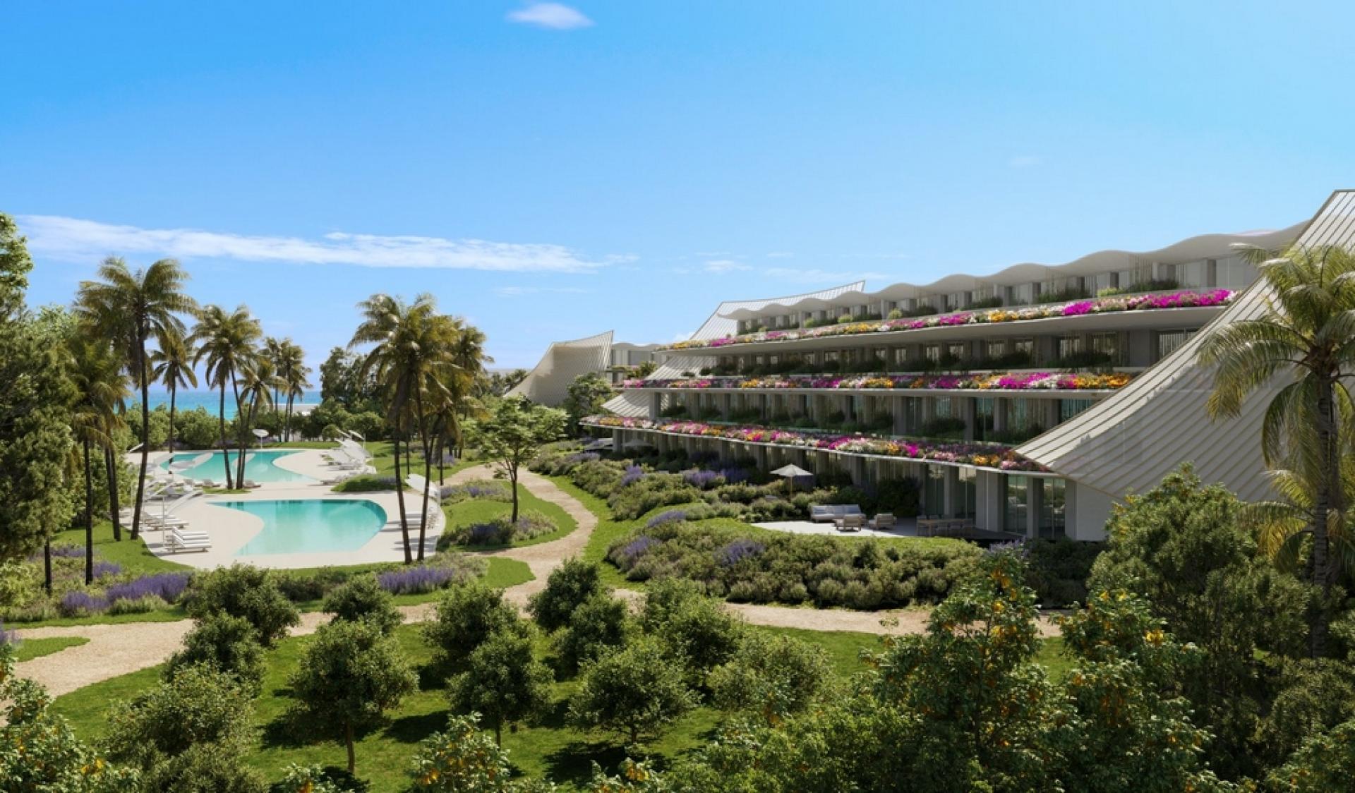 2 bedroom Apartments - solarium in Albir - New build in Medvilla Spanje